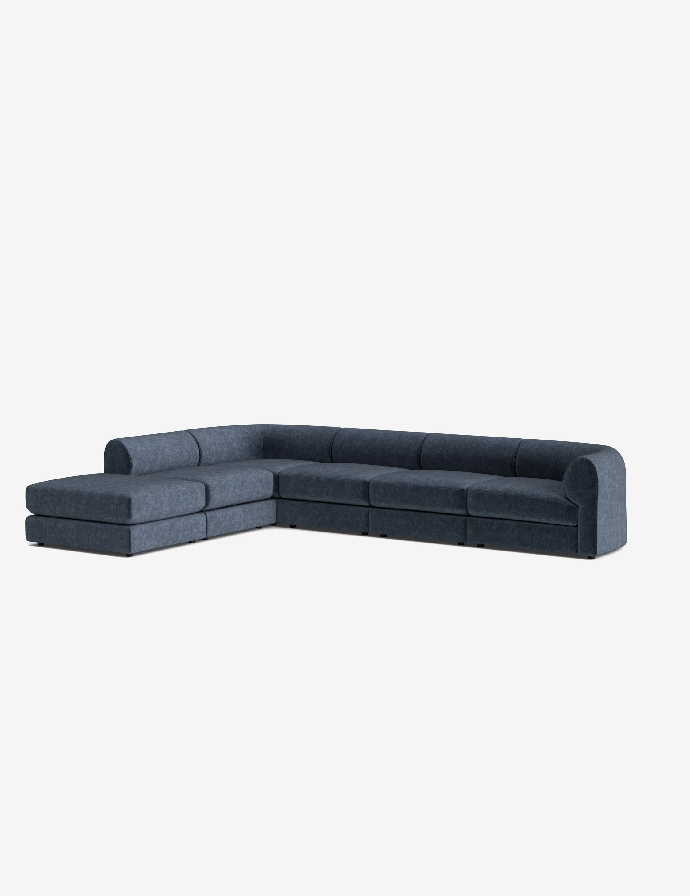 Sergio Modular Corner Sectional Sofa With Ottoman - Image 101