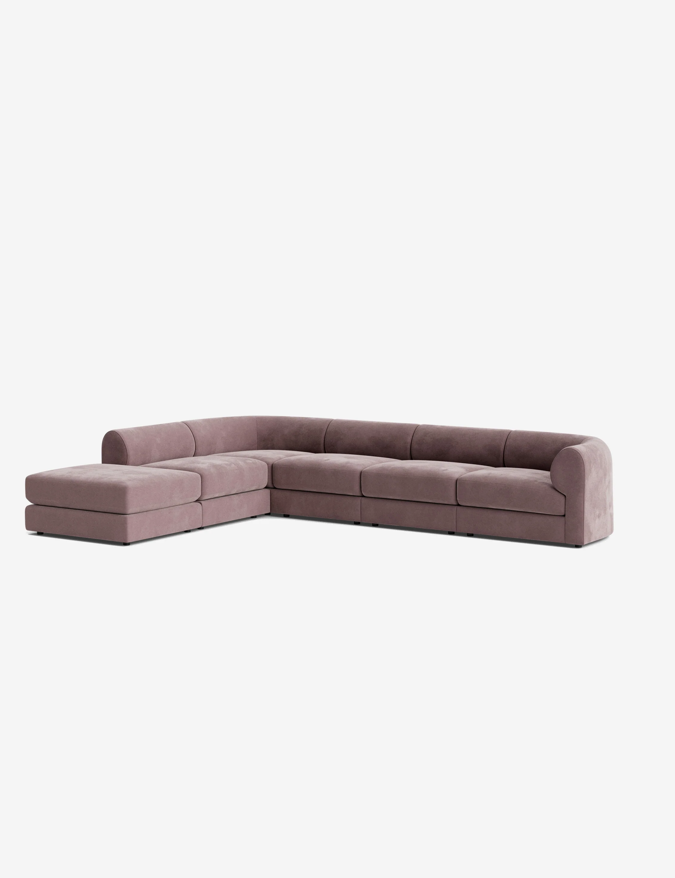 Sergio Modular Corner Sectional Sofa With Ottoman - Image 117