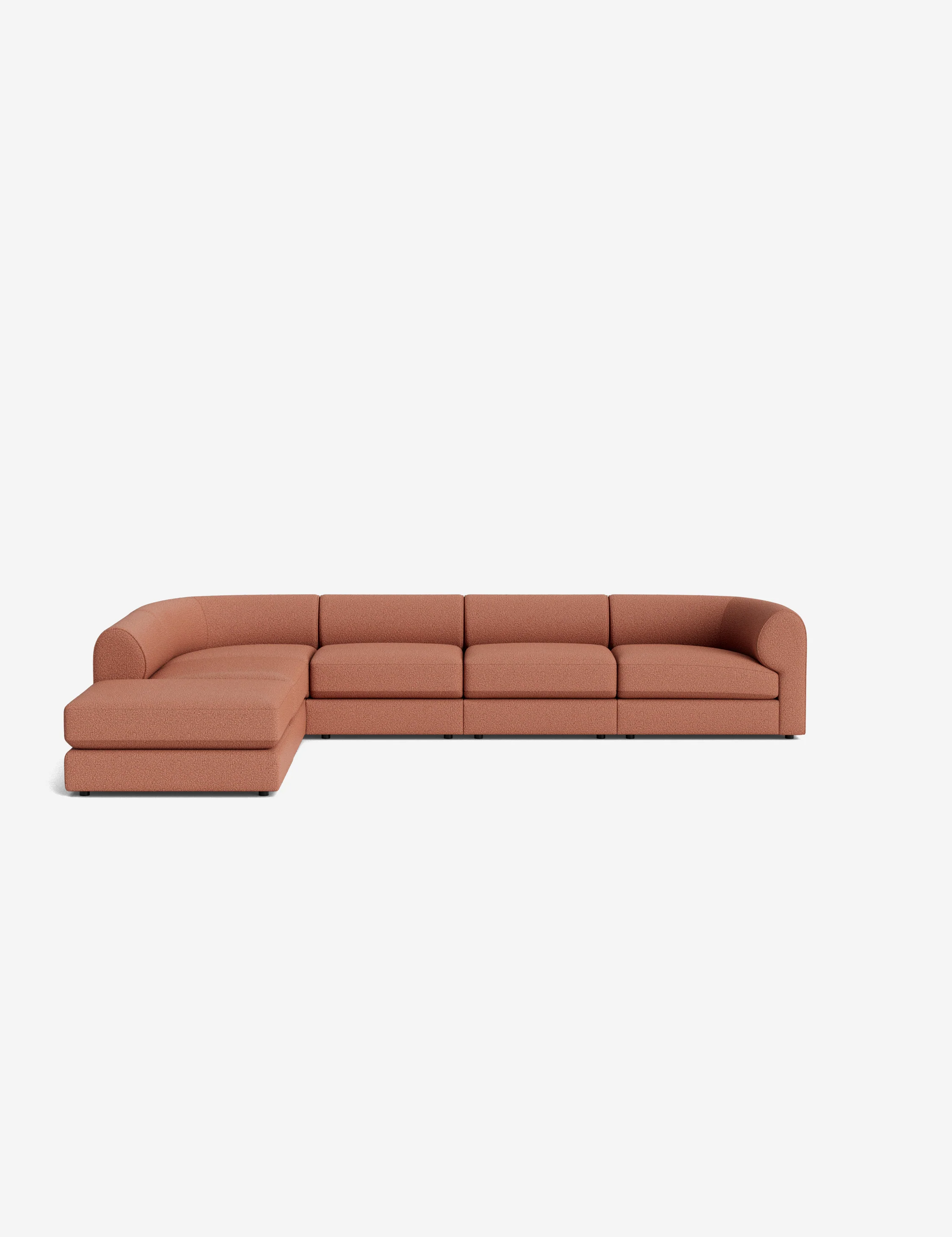Sergio Modular Corner Sectional Sofa With Ottoman - Image 12