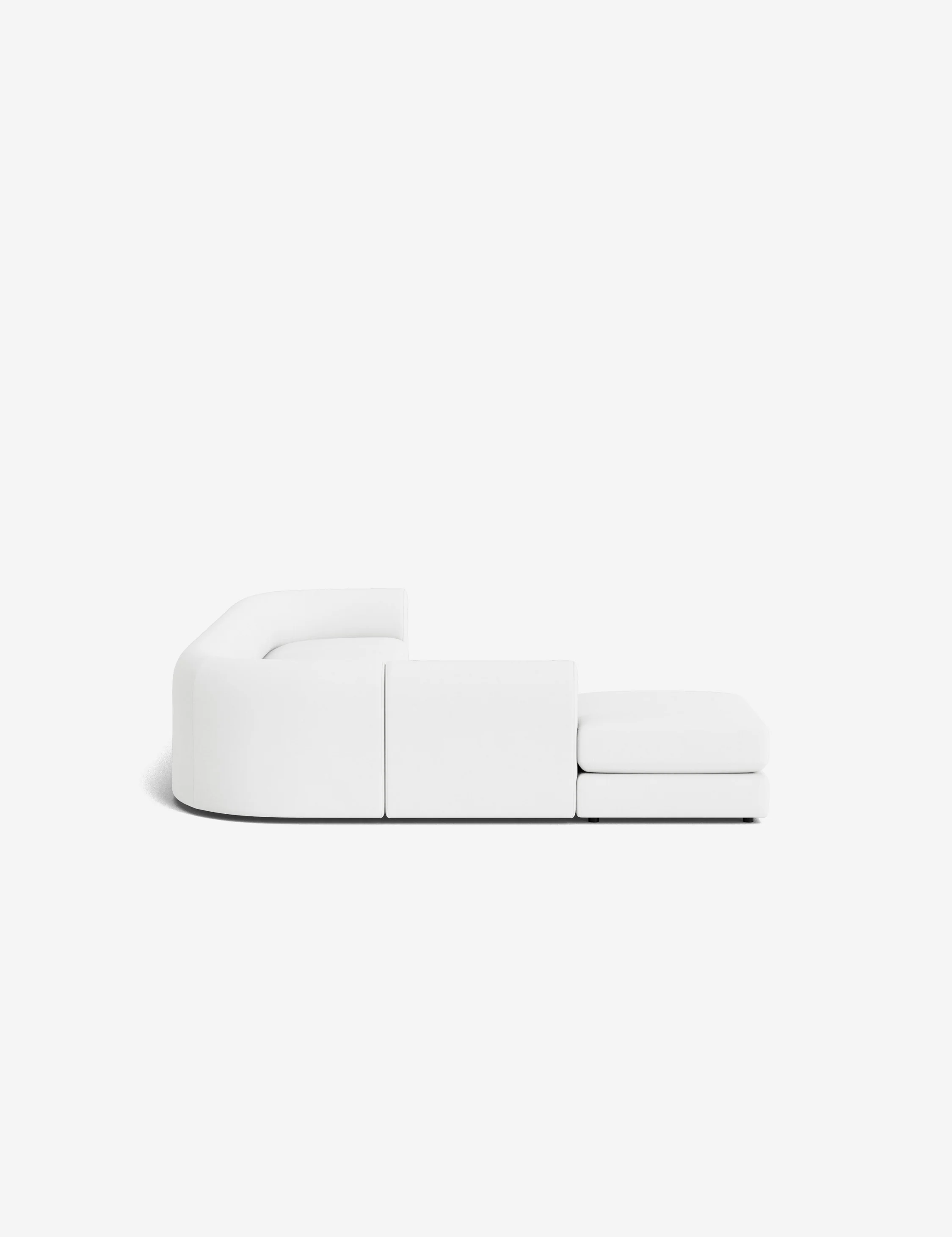 Sergio Modular Corner Sectional Sofa With Ottoman - Image 130
