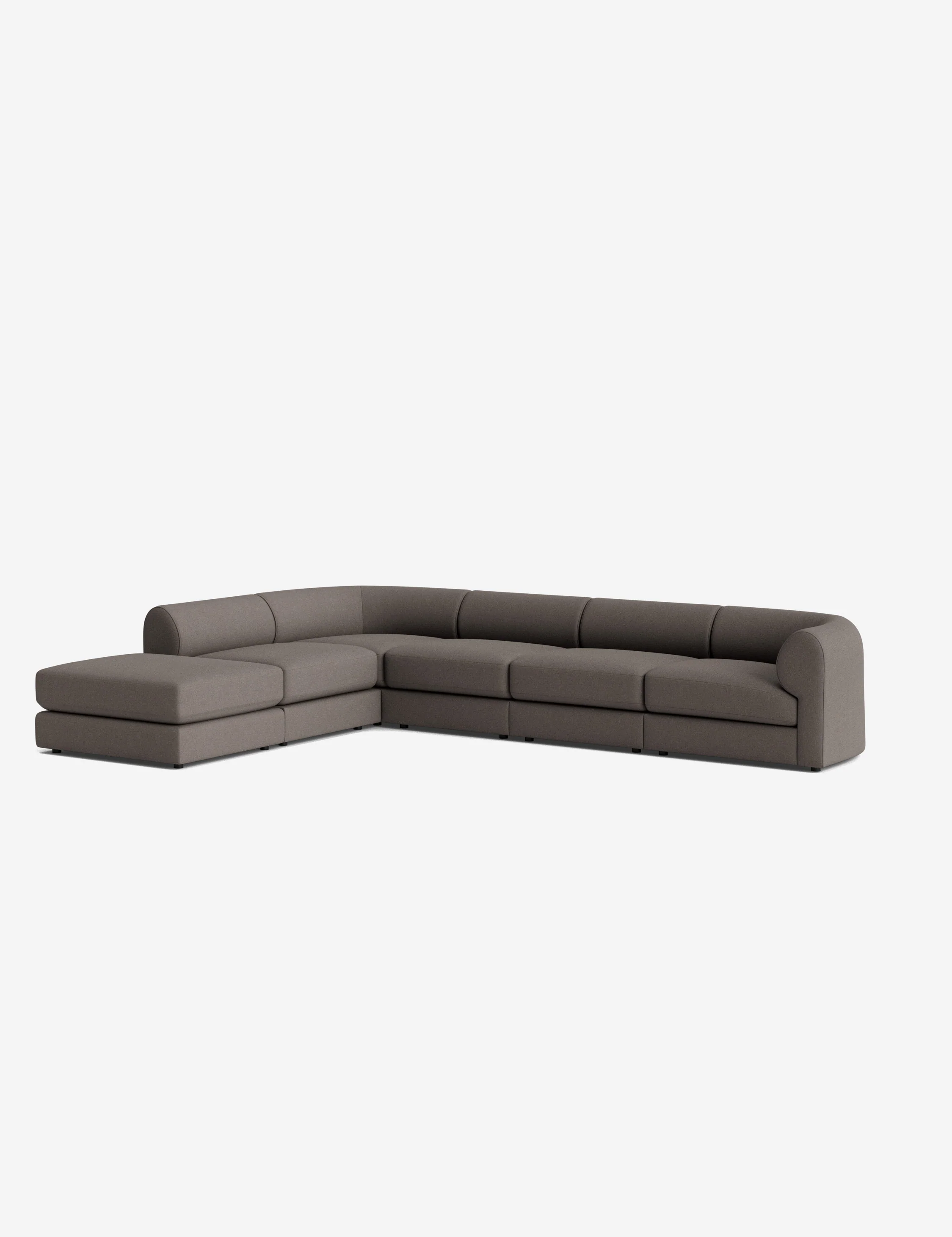Sergio Modular Corner Sectional Sofa With Ottoman - Image 137