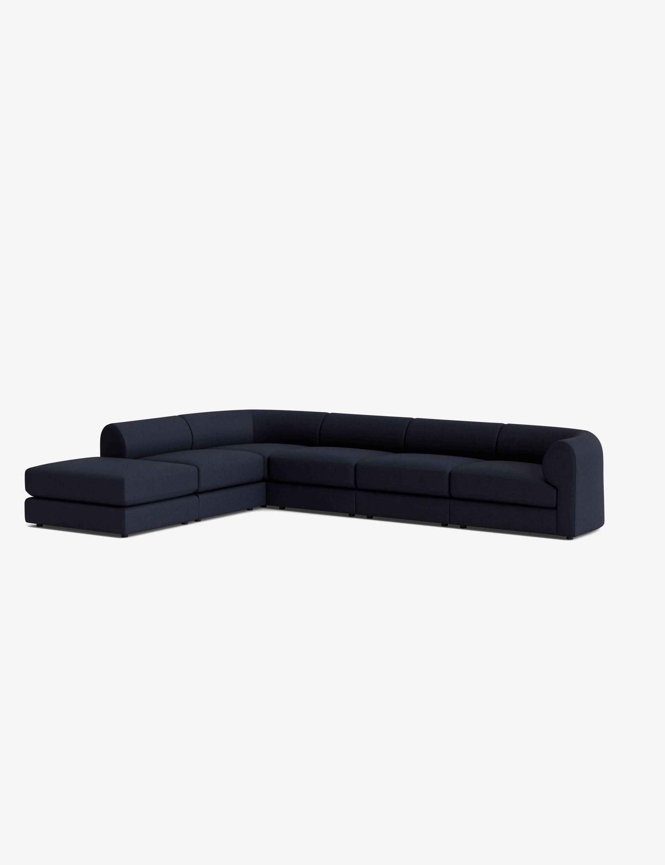 Sergio Modular Corner Sectional Sofa With Ottoman - Image 149
