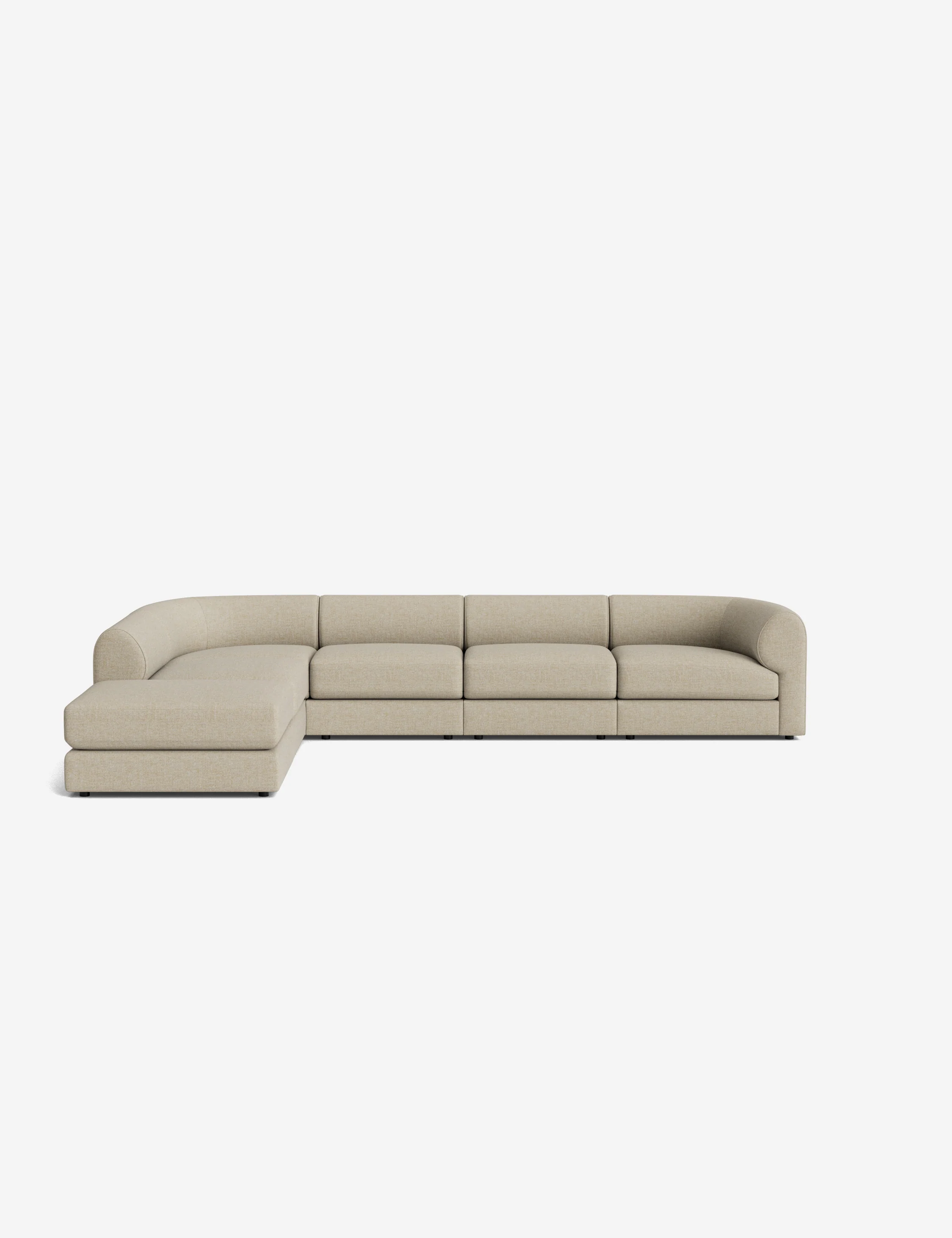 Sergio Modular Corner Sectional Sofa With Ottoman - Image 152