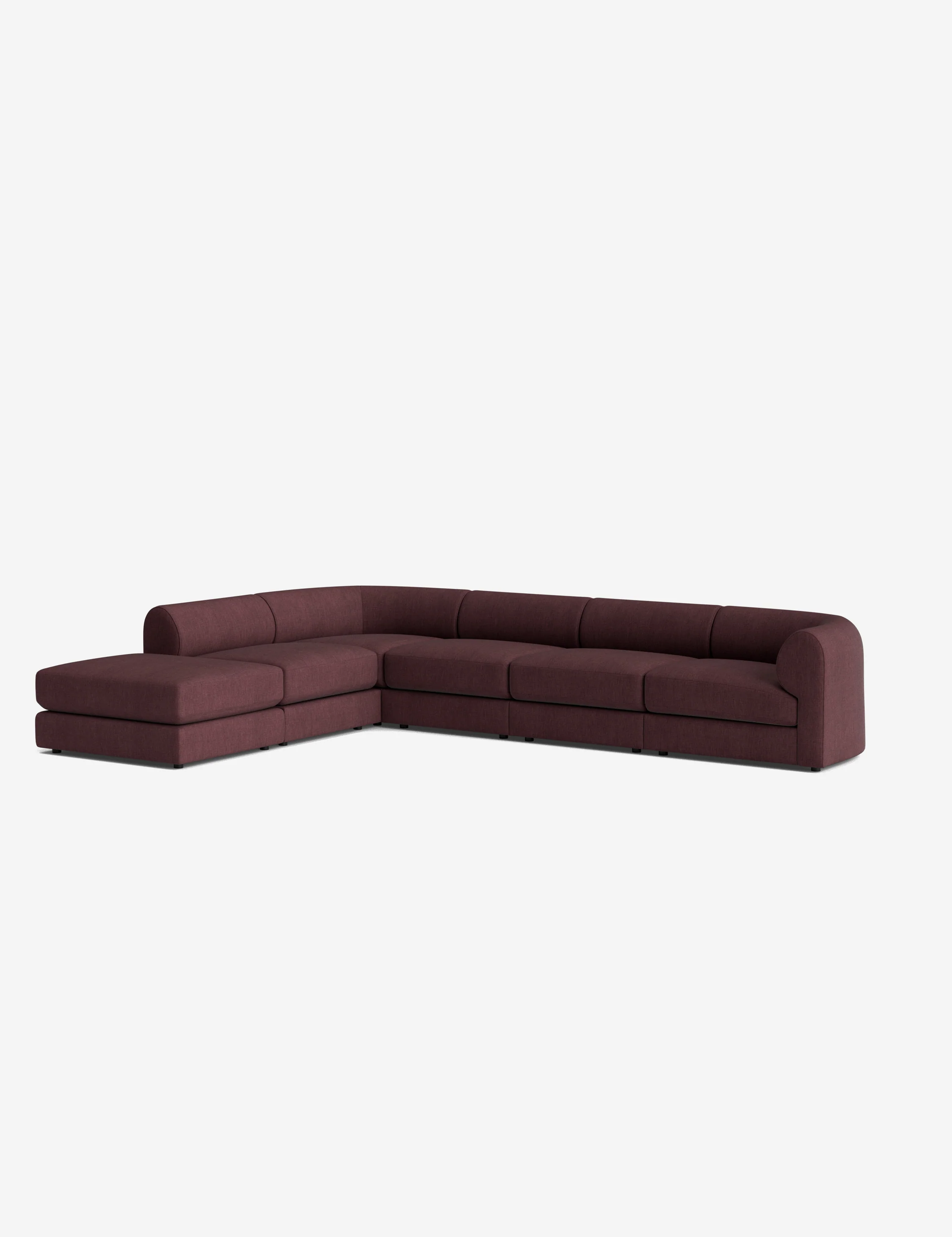Sergio Modular Corner Sectional Sofa With Ottoman - Image 161