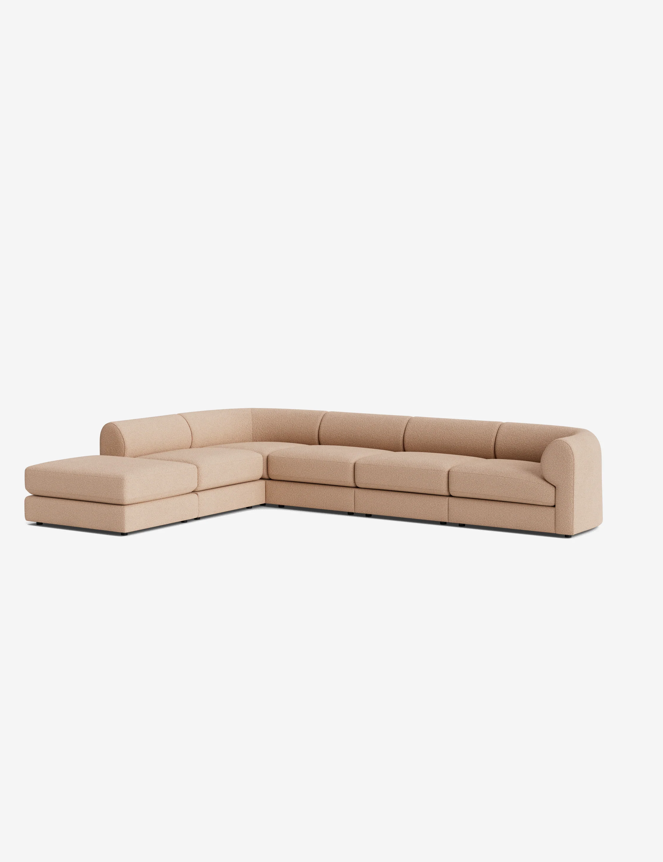 Sergio Modular Corner Sectional Sofa With Ottoman - Image 165