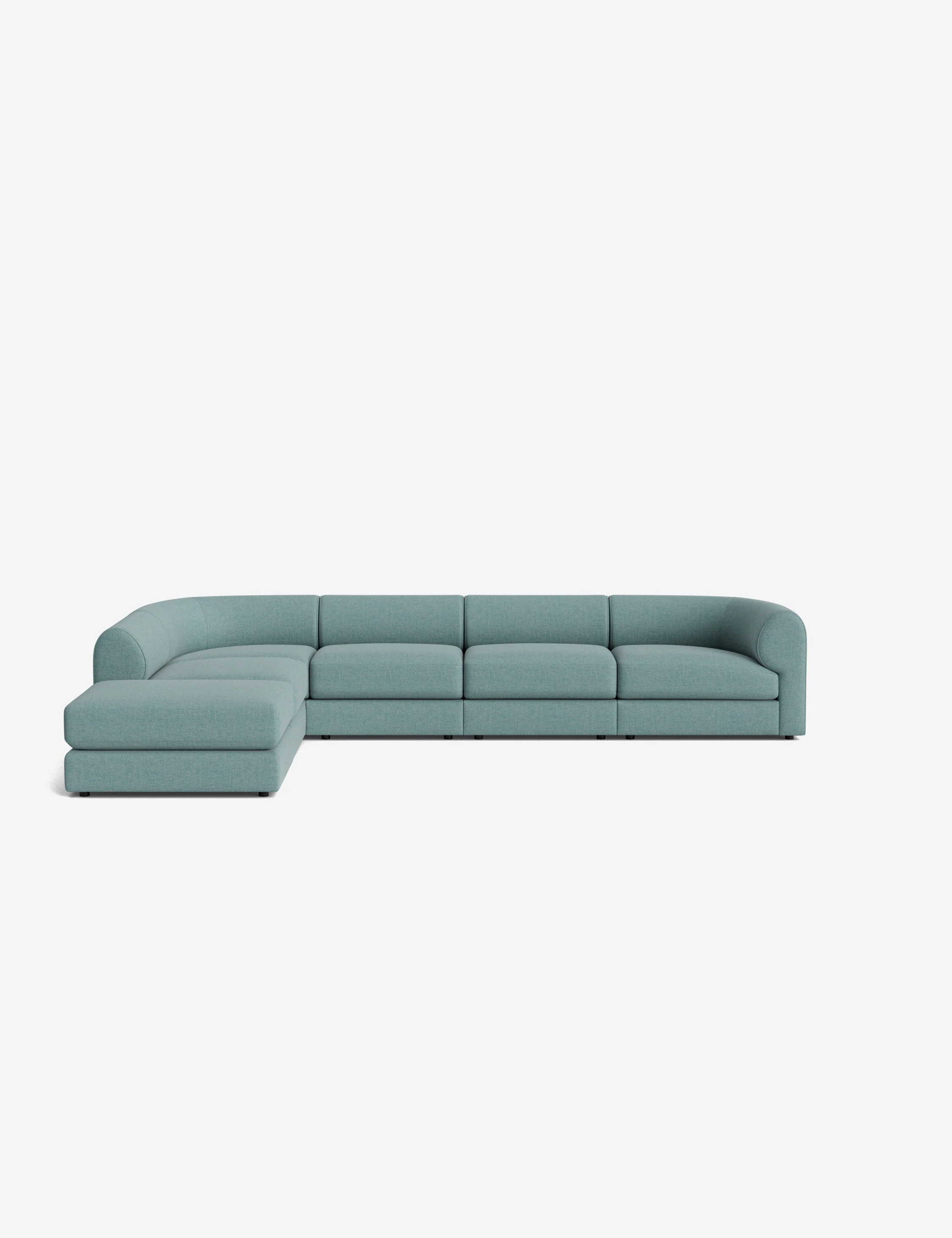 Sergio Modular Corner Sectional Sofa With Ottoman - Image 176