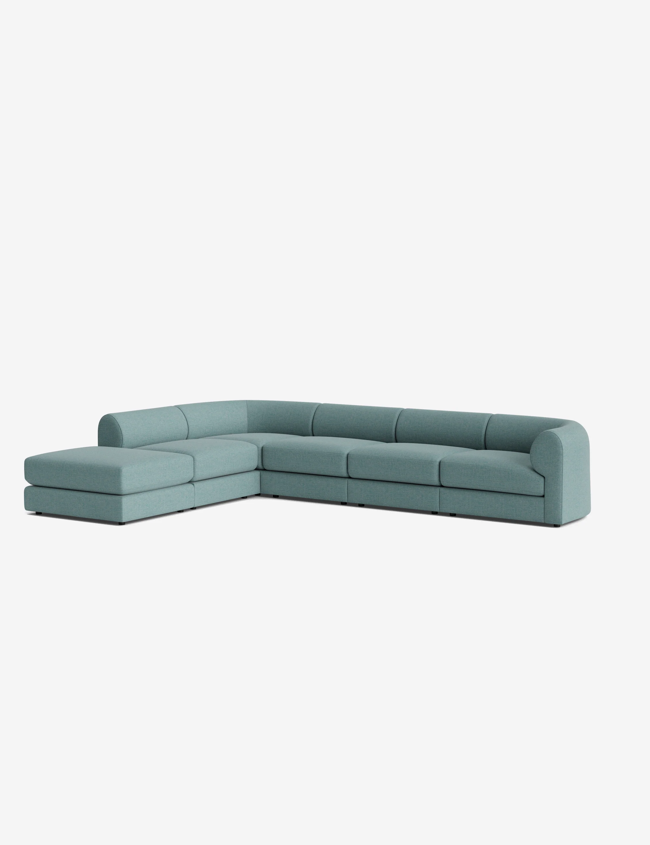Sergio Modular Corner Sectional Sofa With Ottoman - Image 177