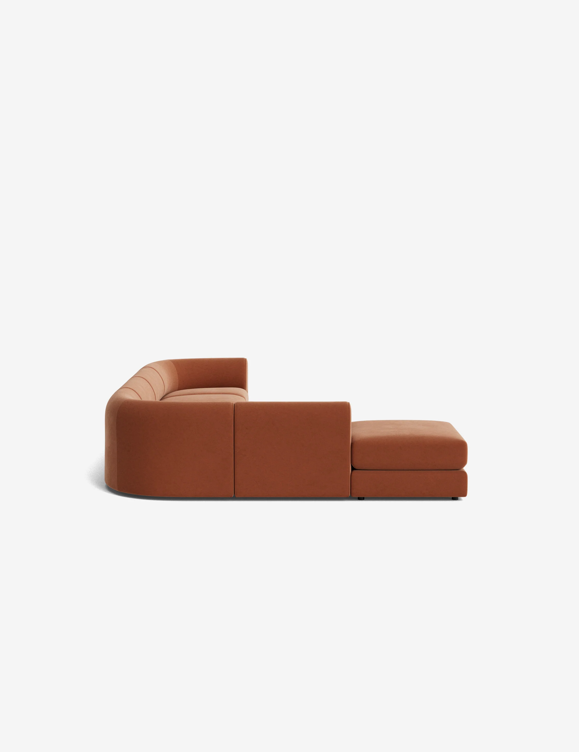 Sergio Modular Corner Sectional Sofa With Ottoman - Image 182