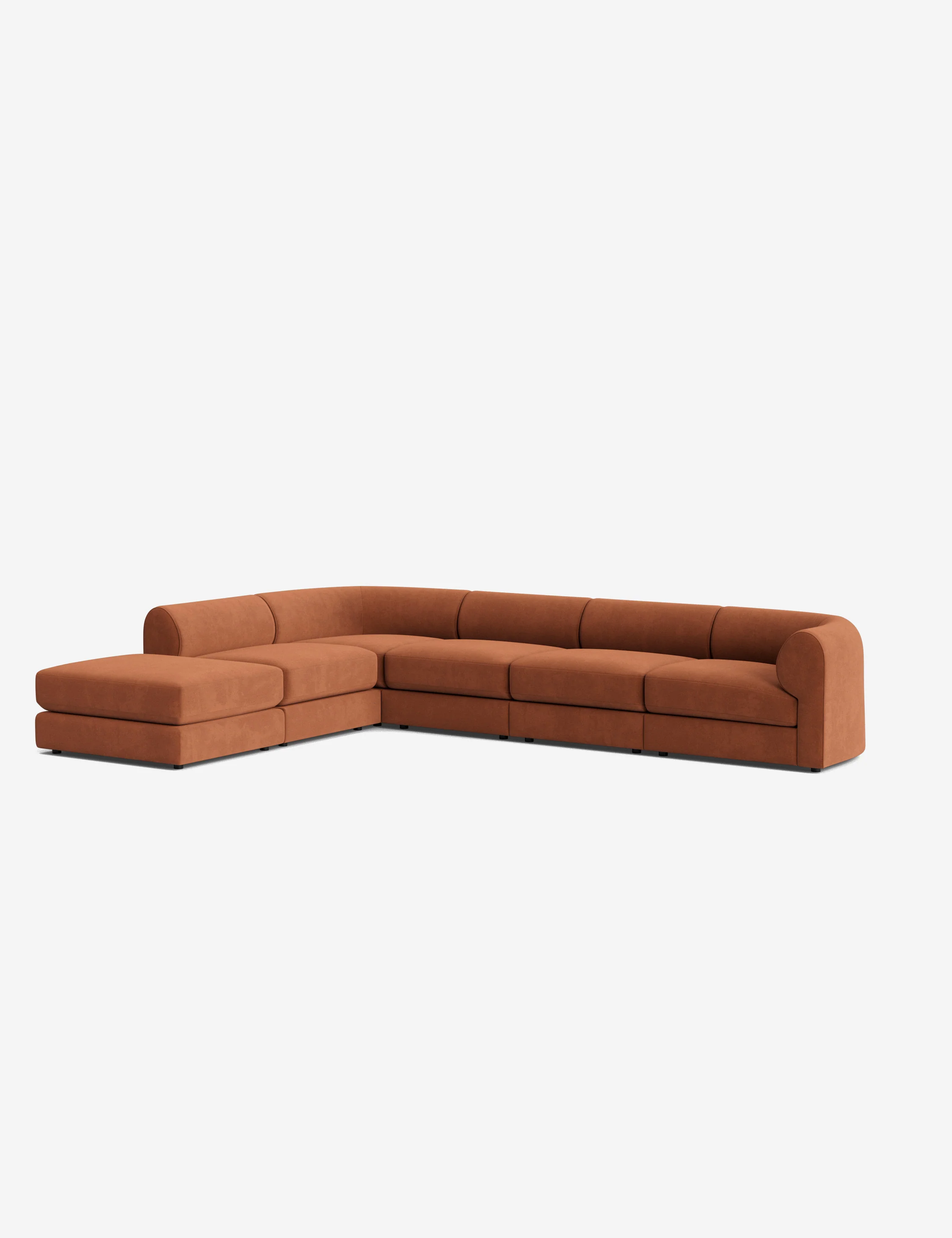 Sergio Modular Corner Sectional Sofa With Ottoman - Image 185