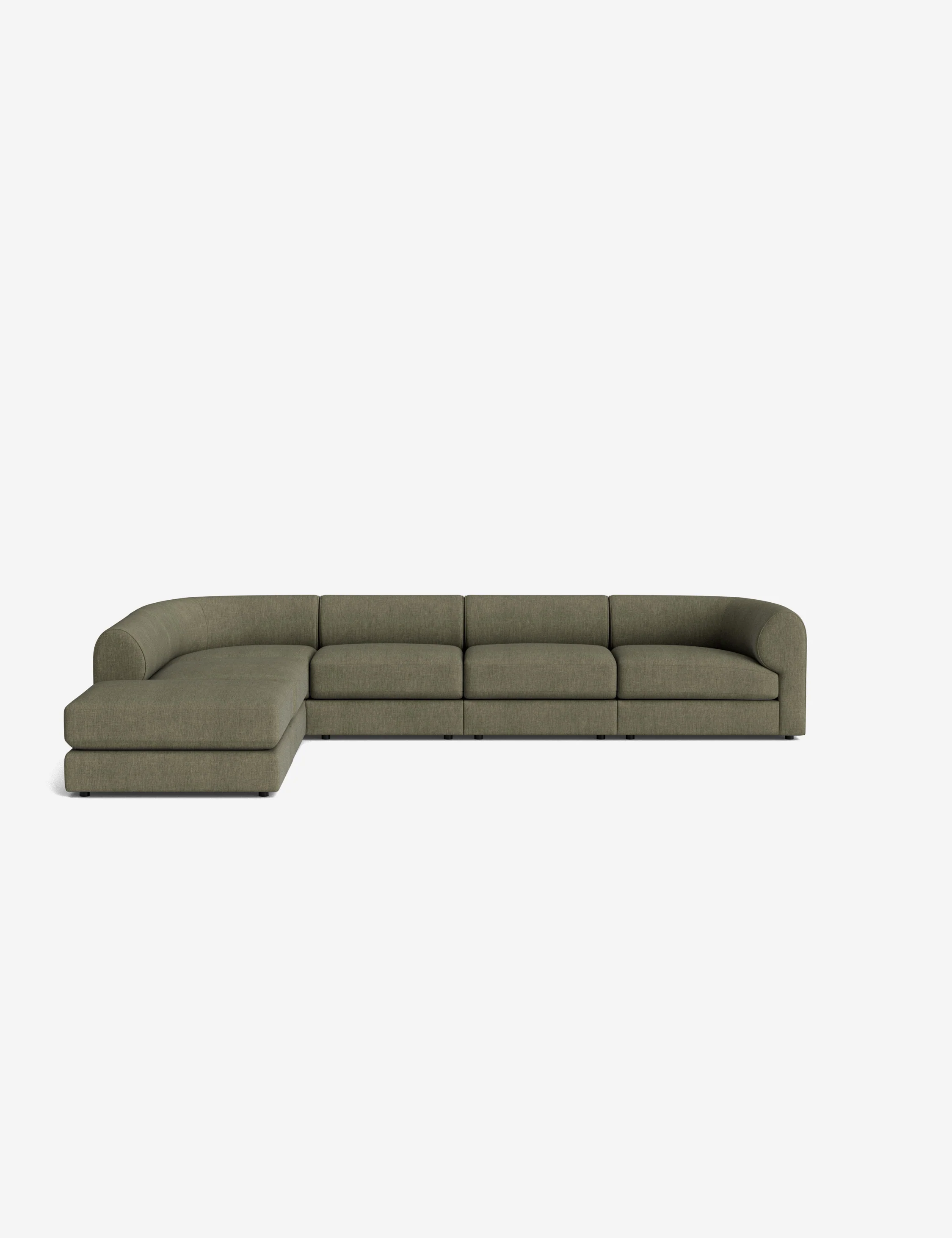 Sergio Modular Corner Sectional Sofa With Ottoman - Image 188