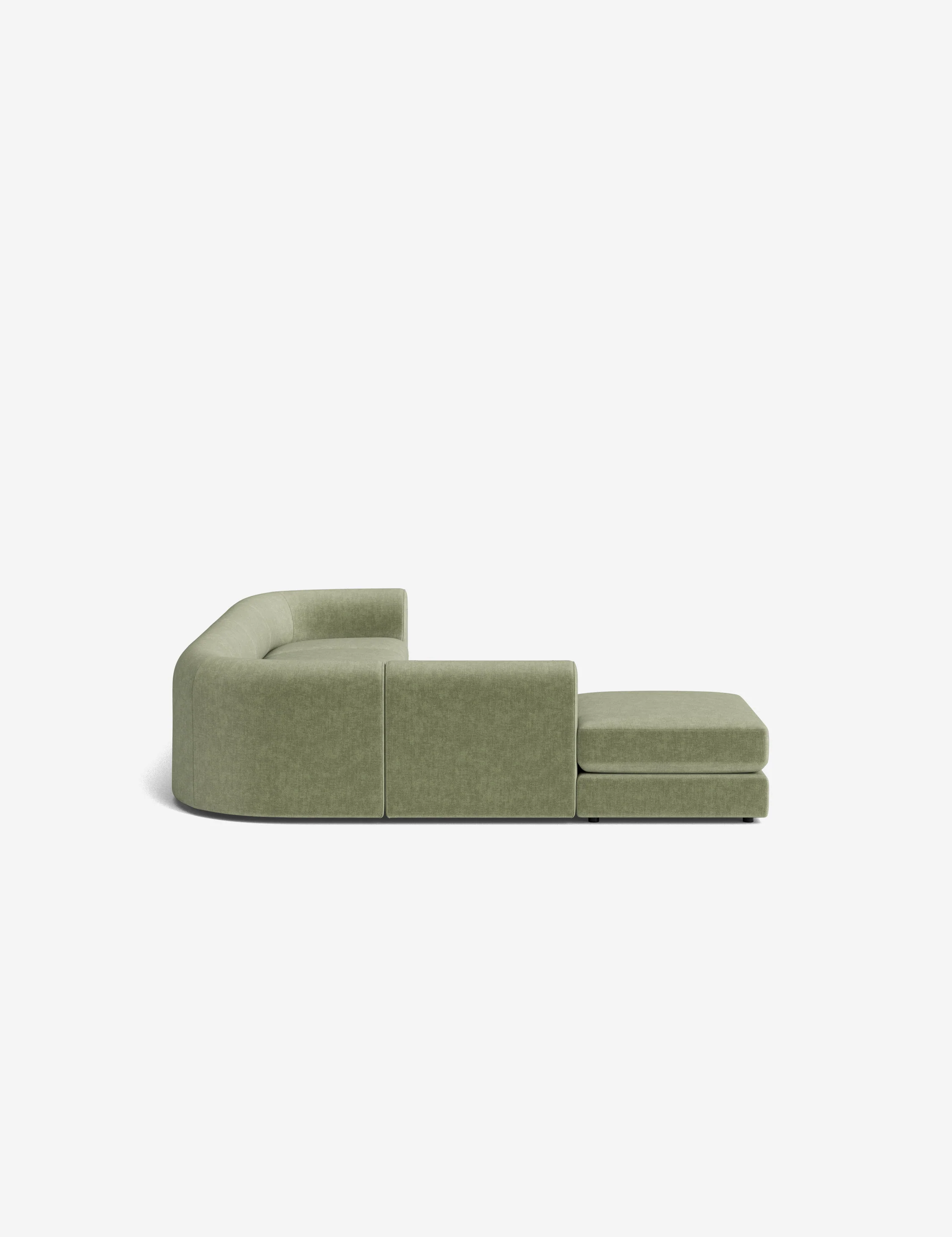 Sergio Modular Corner Sectional Sofa With Ottoman - Image 194