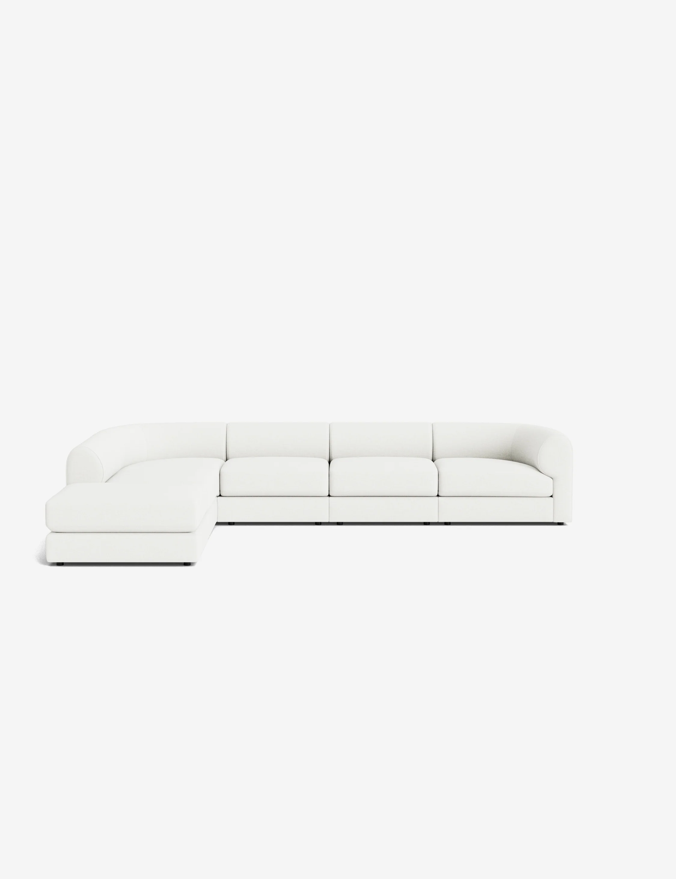 Sergio Modular Corner Sectional Sofa With Ottoman - Image 212