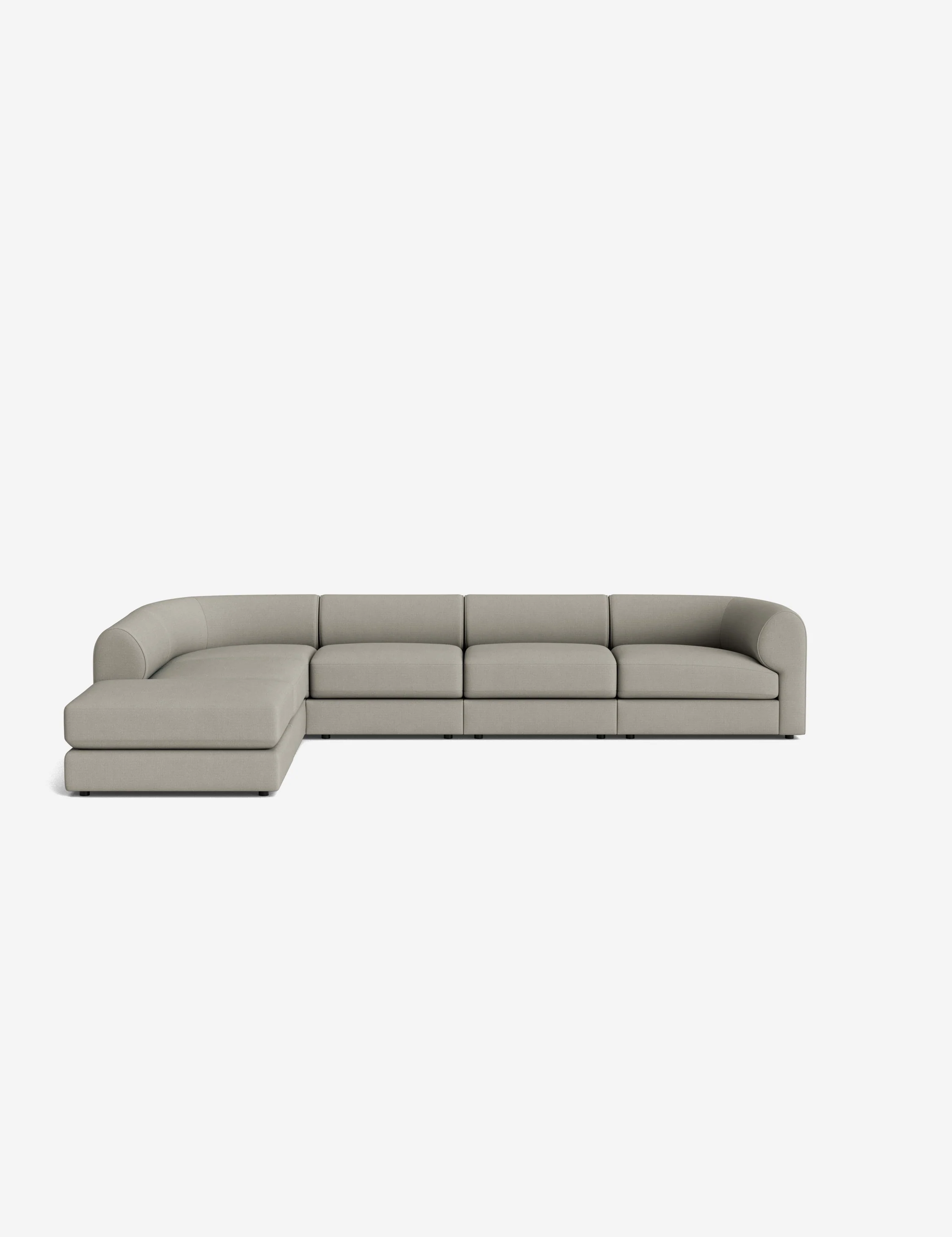 Sergio Modular Corner Sectional Sofa With Ottoman - Image 216