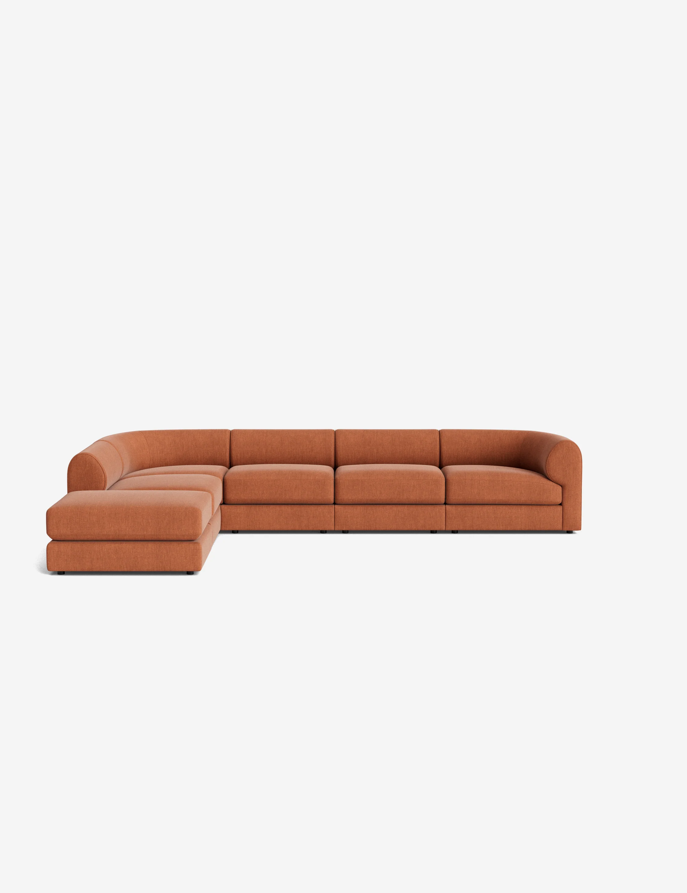 Sergio Modular Corner Sectional Sofa With Ottoman - Image 232