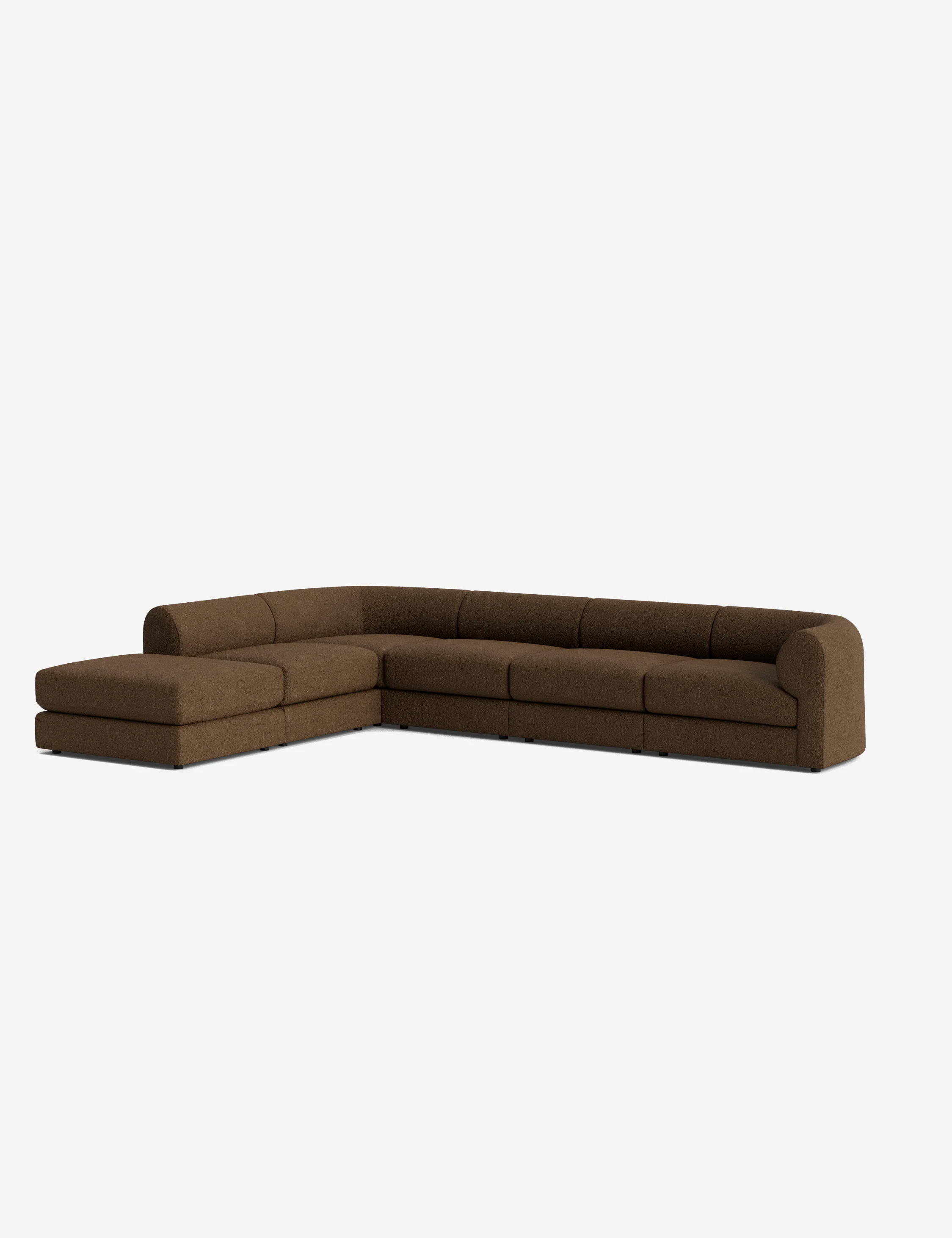 Sergio Modular Corner Sectional Sofa With Ottoman - Image 25