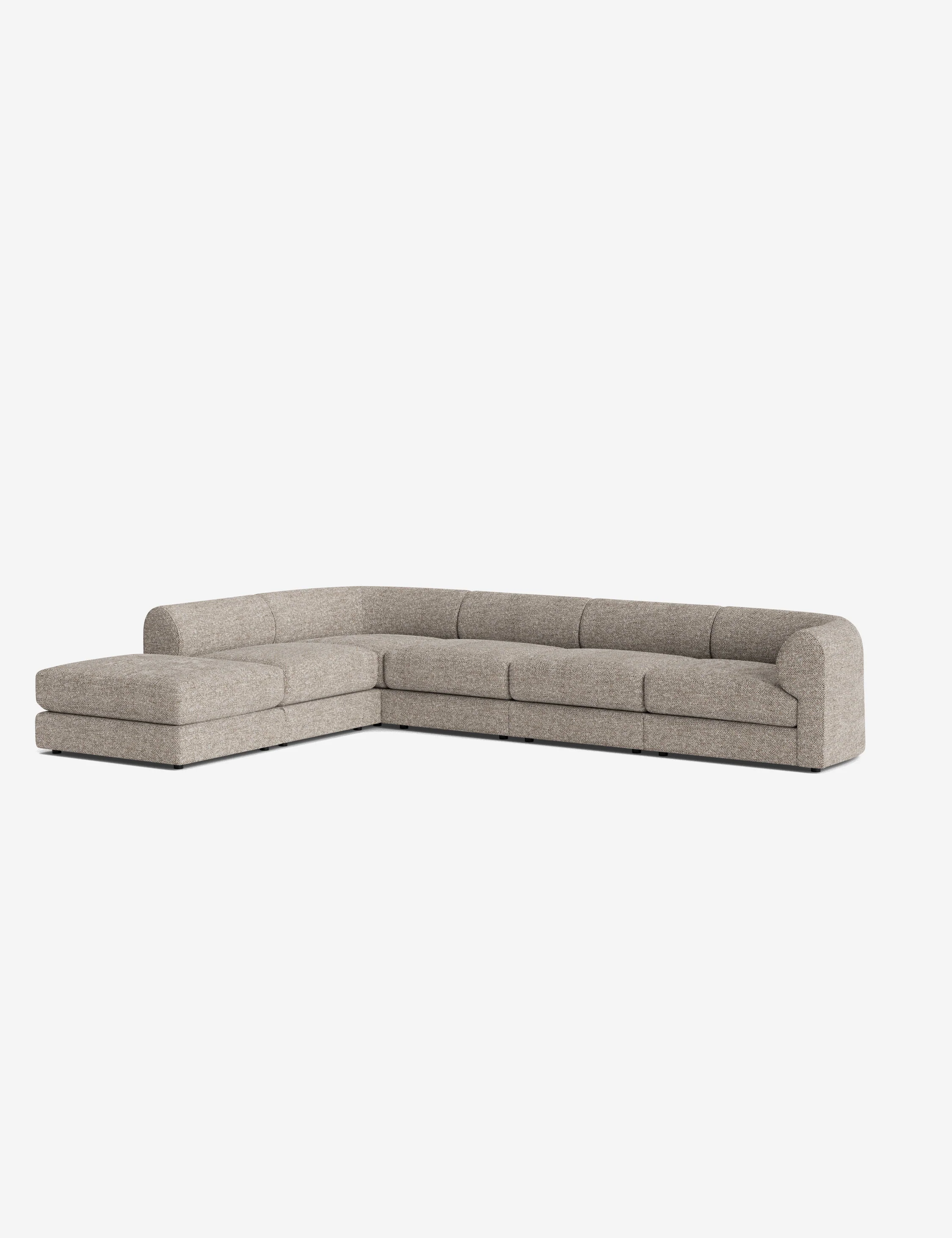 Sergio Modular Corner Sectional Sofa With Ottoman - Image 29