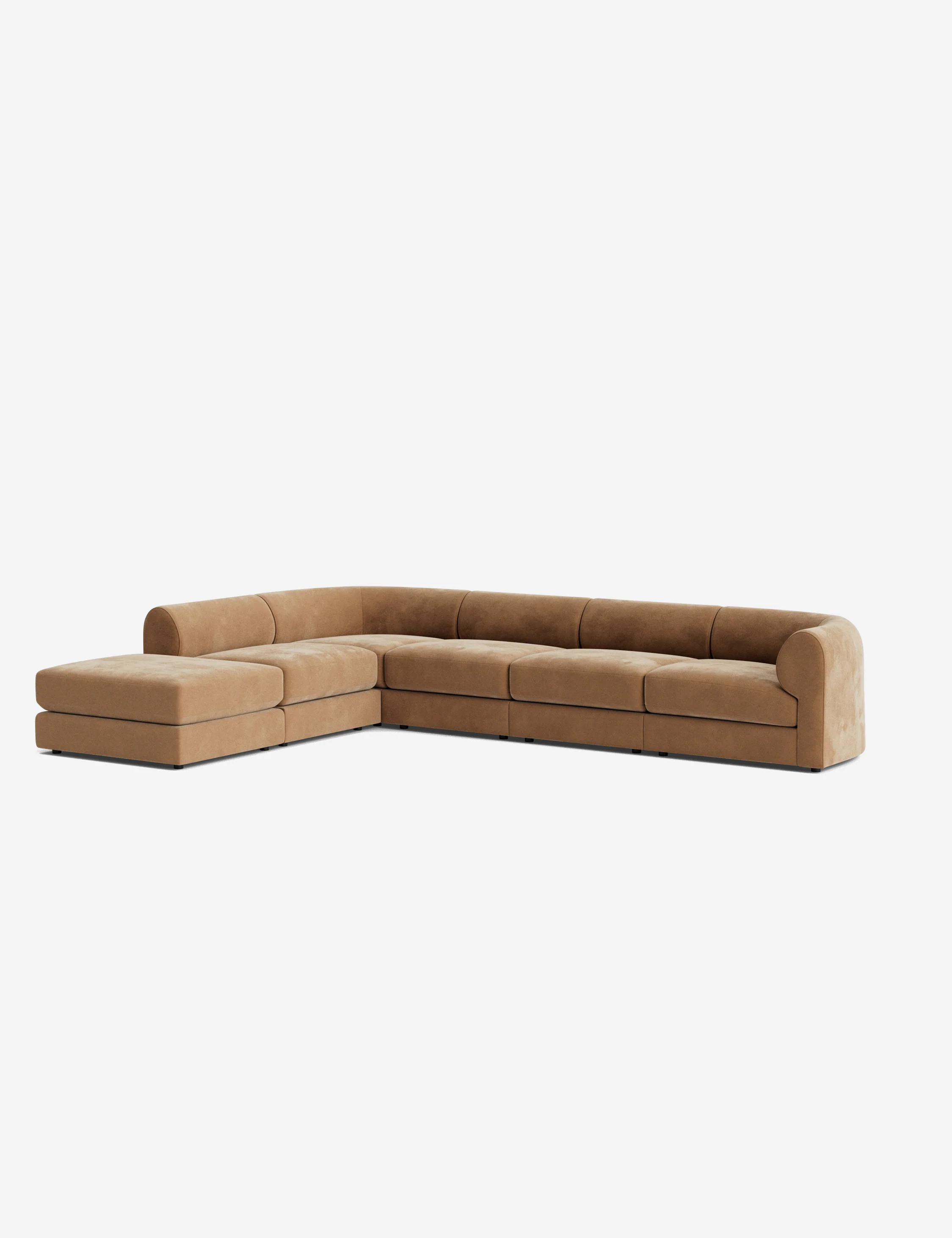 Sergio Modular Corner Sectional Sofa With Ottoman - Image 41