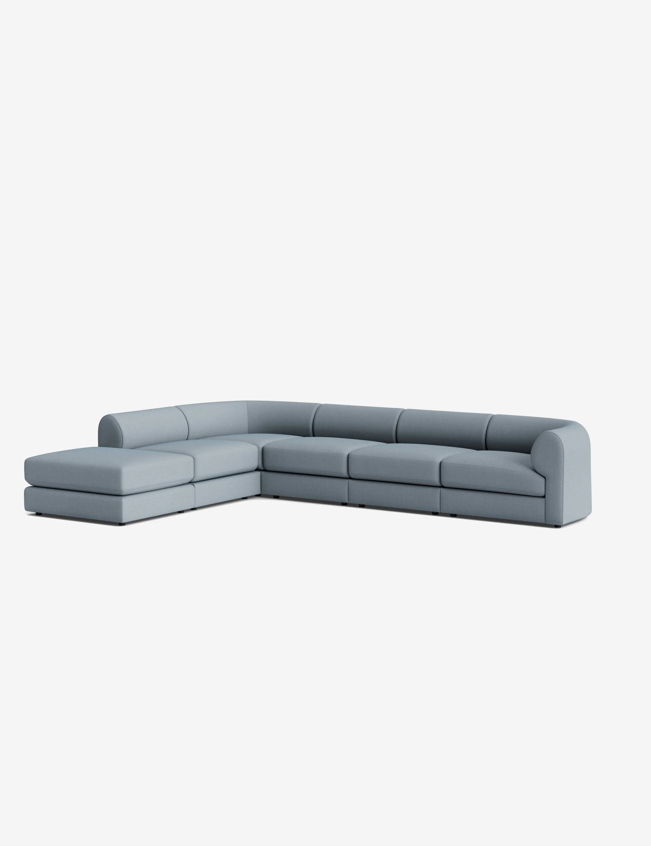 Sergio Modular Corner Sectional Sofa With Ottoman - Image 45