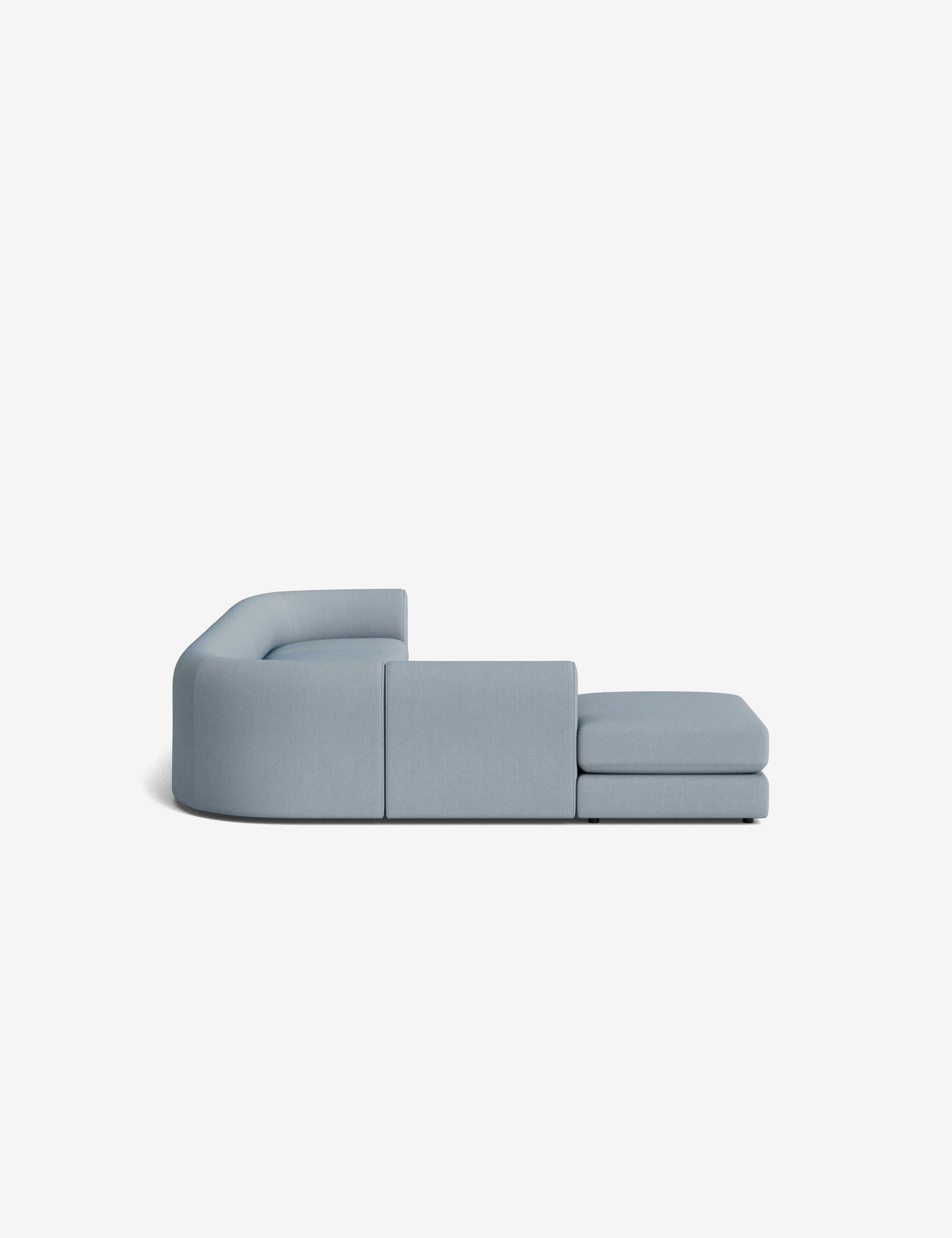 Sergio Modular Corner Sectional Sofa With Ottoman - Image 46
