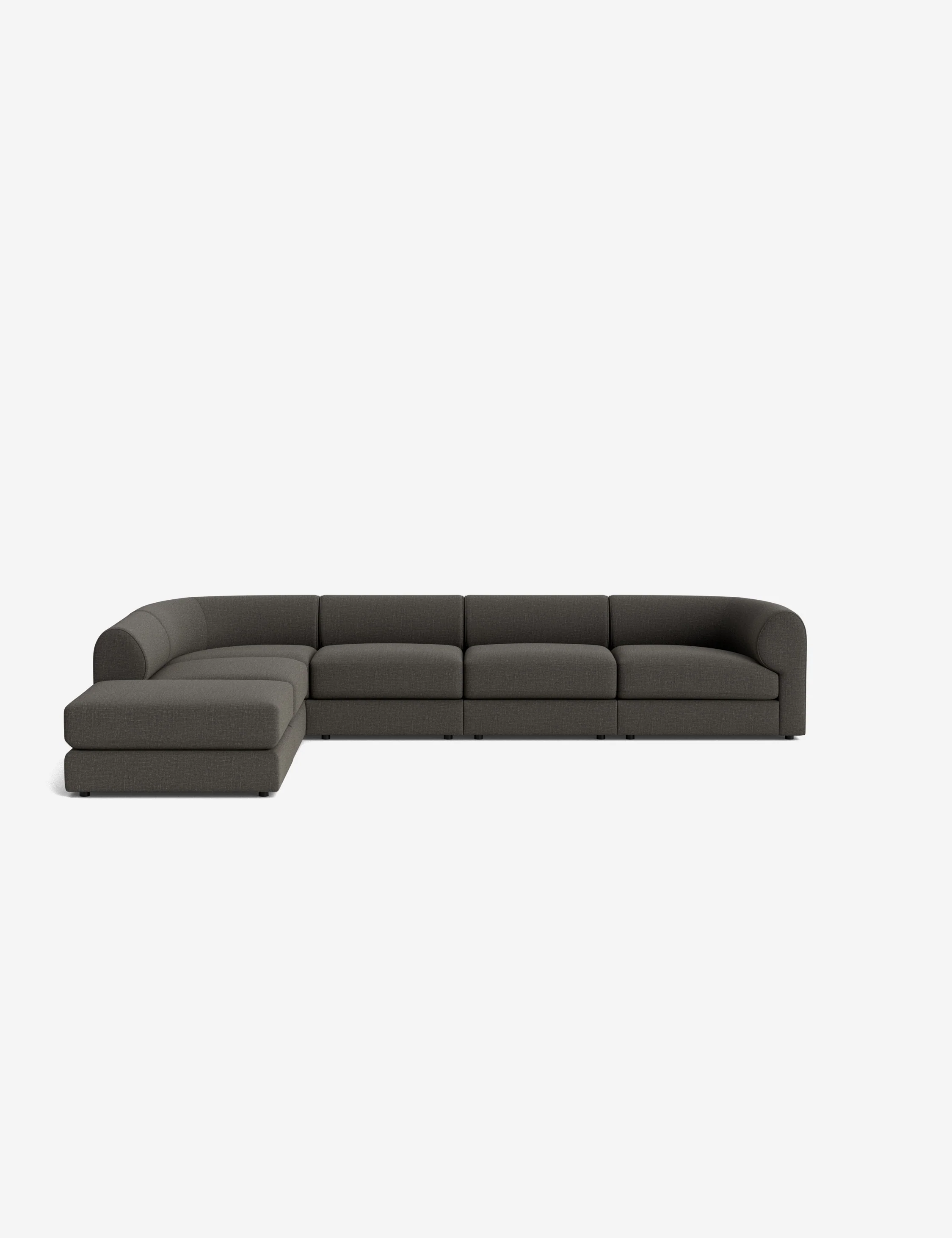 Sergio Modular Corner Sectional Sofa With Ottoman - Image 48