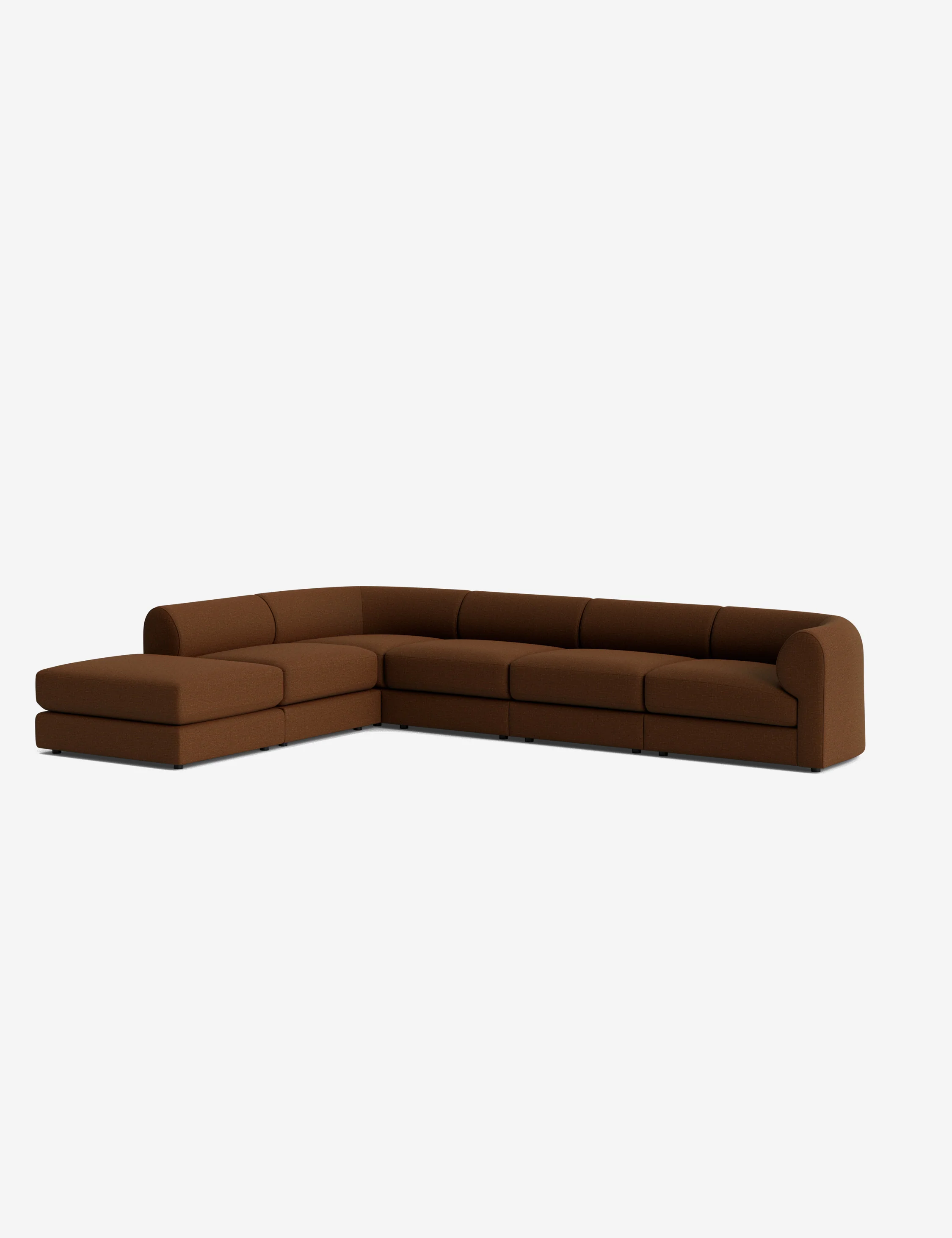 Sergio Modular Corner Sectional Sofa With Ottoman - Image 53