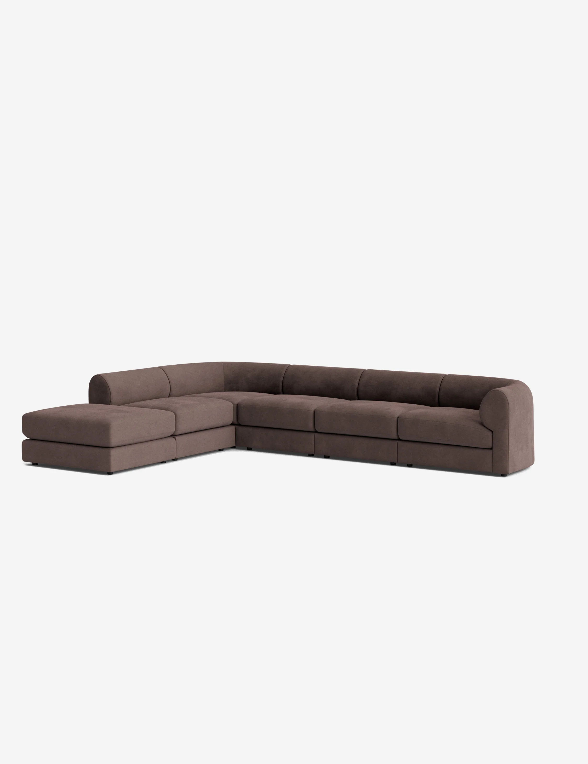 Sergio Modular Corner Sectional Sofa With Ottoman - Image 57
