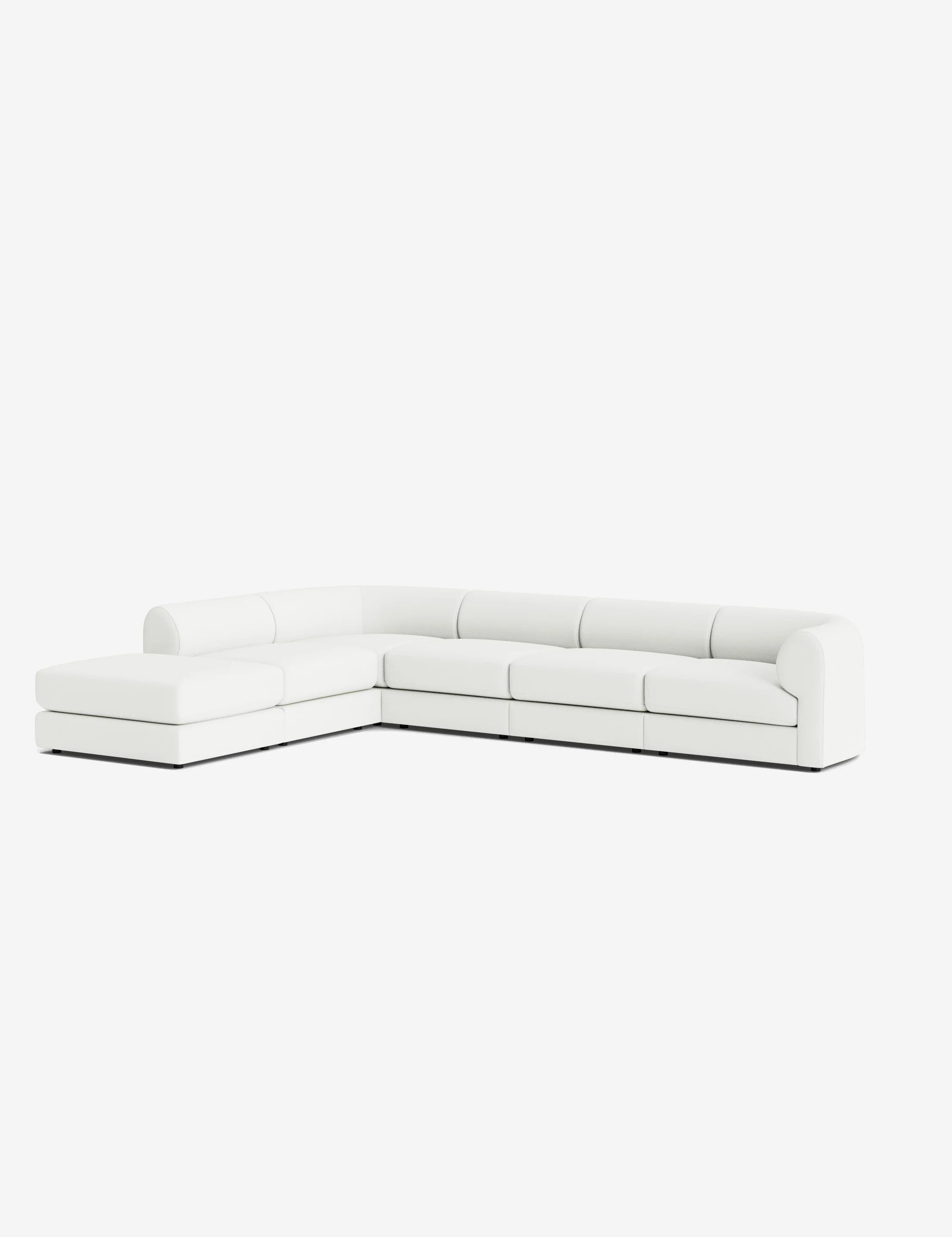 Sergio Modular Corner Sectional Sofa With Ottoman - Image 69