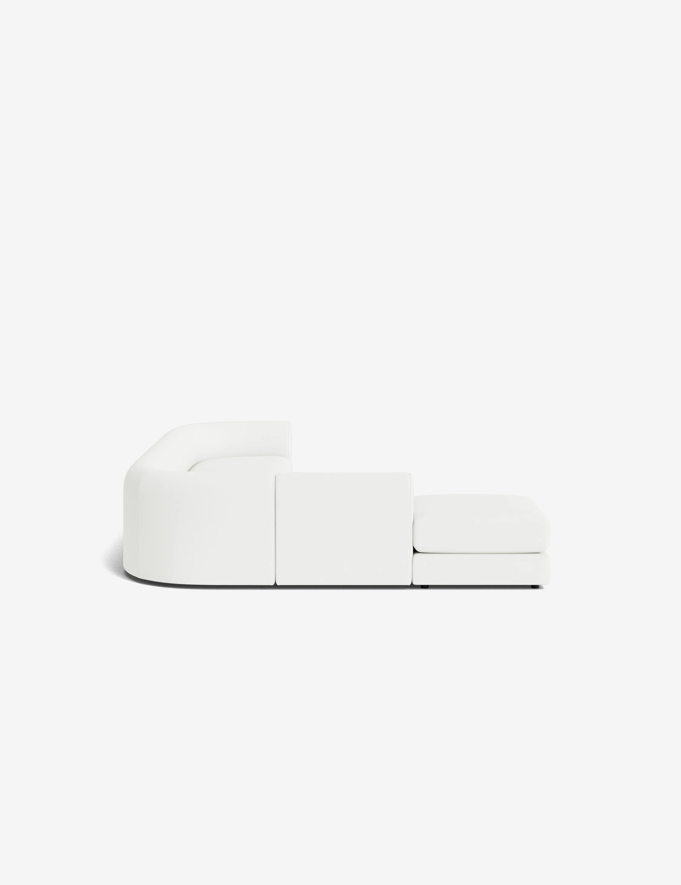 Sergio Modular Corner Sectional Sofa With Ottoman - Image 70