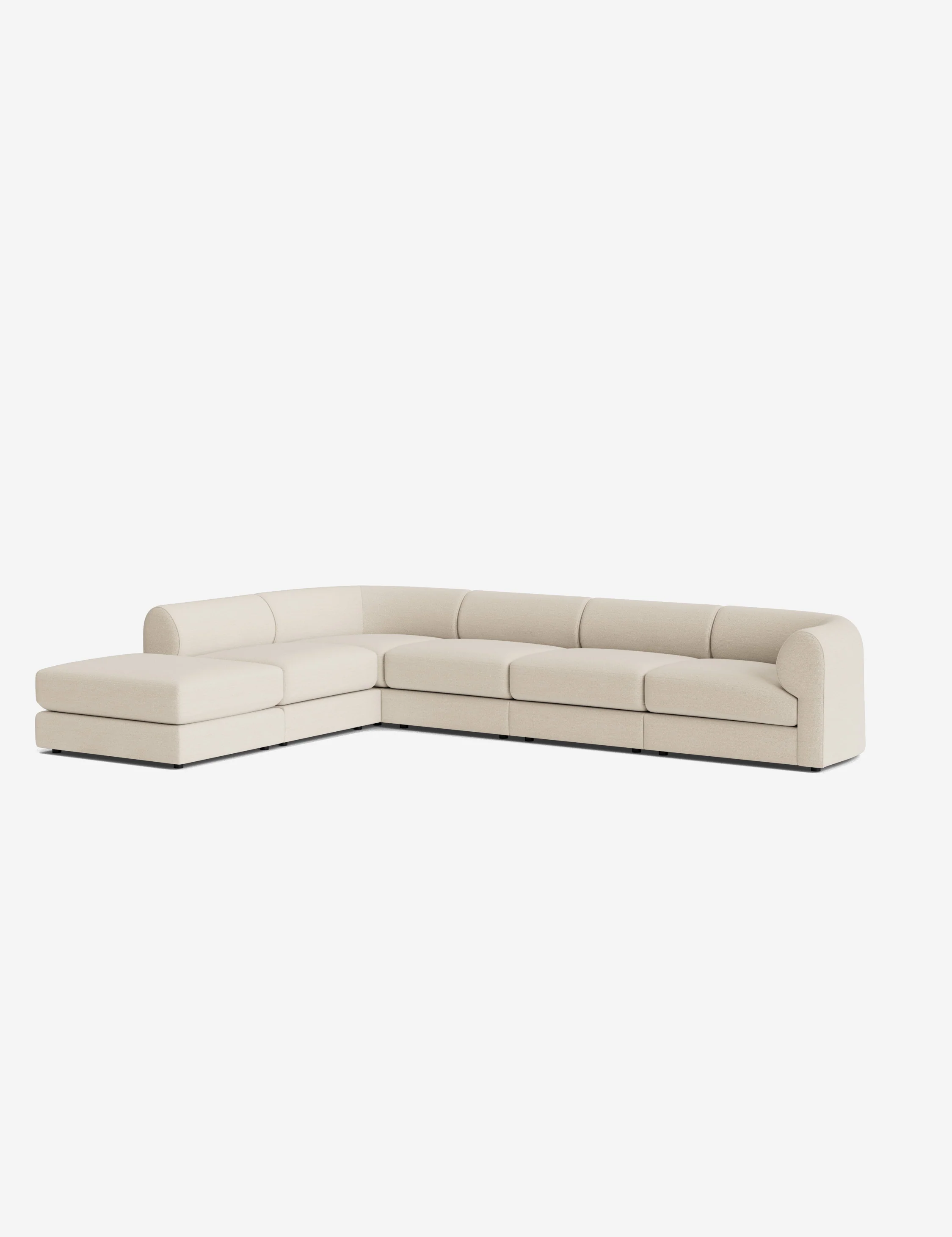 Sergio Modular Corner Sectional Sofa With Ottoman - Image 73