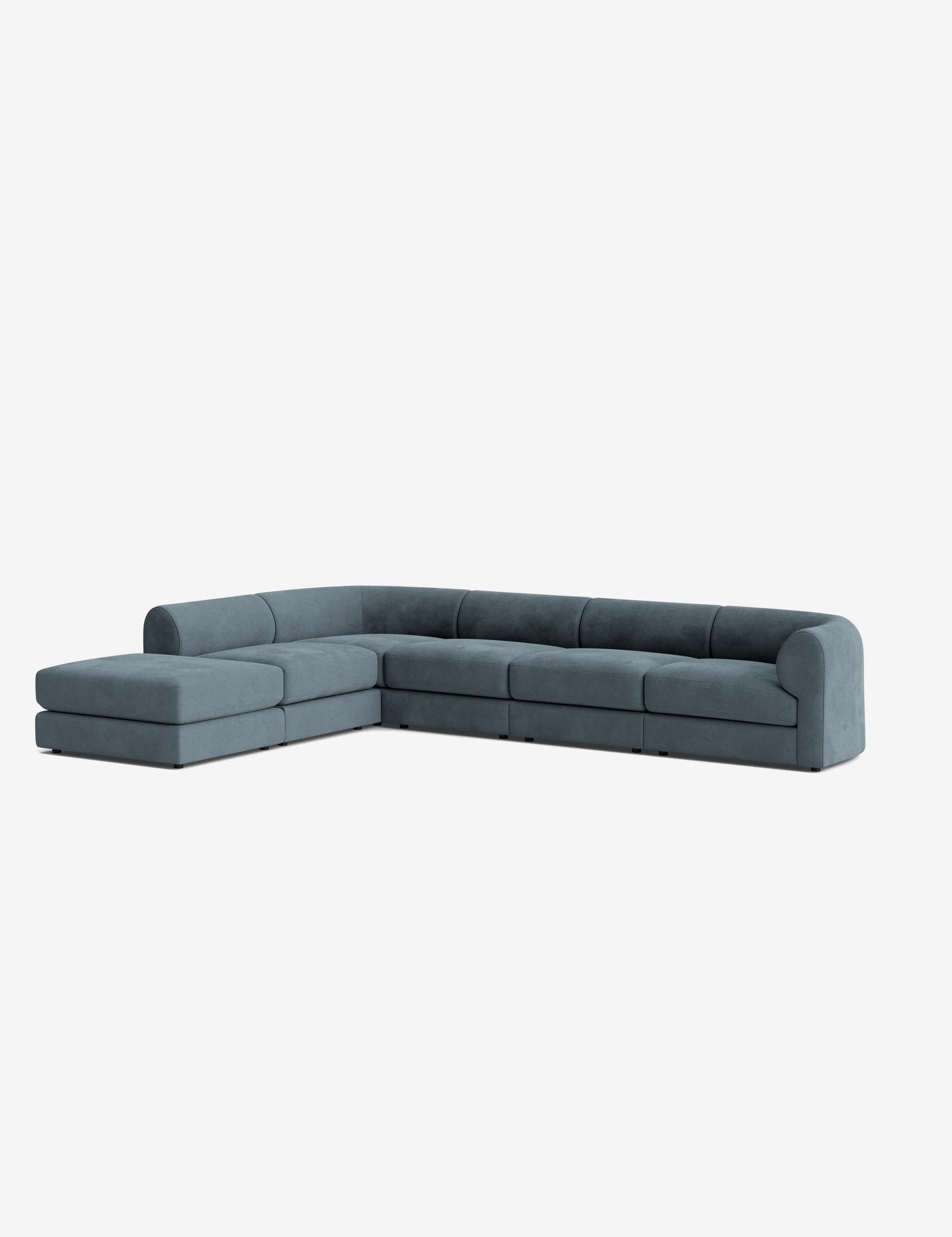 Sergio Modular Corner Sectional Sofa With Ottoman - Image 81