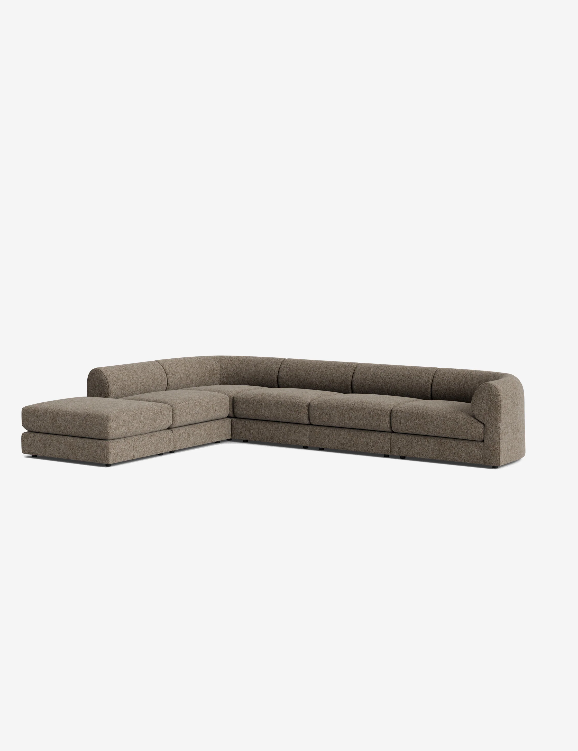 Sergio Modular Corner Sectional Sofa With Ottoman - Image 93