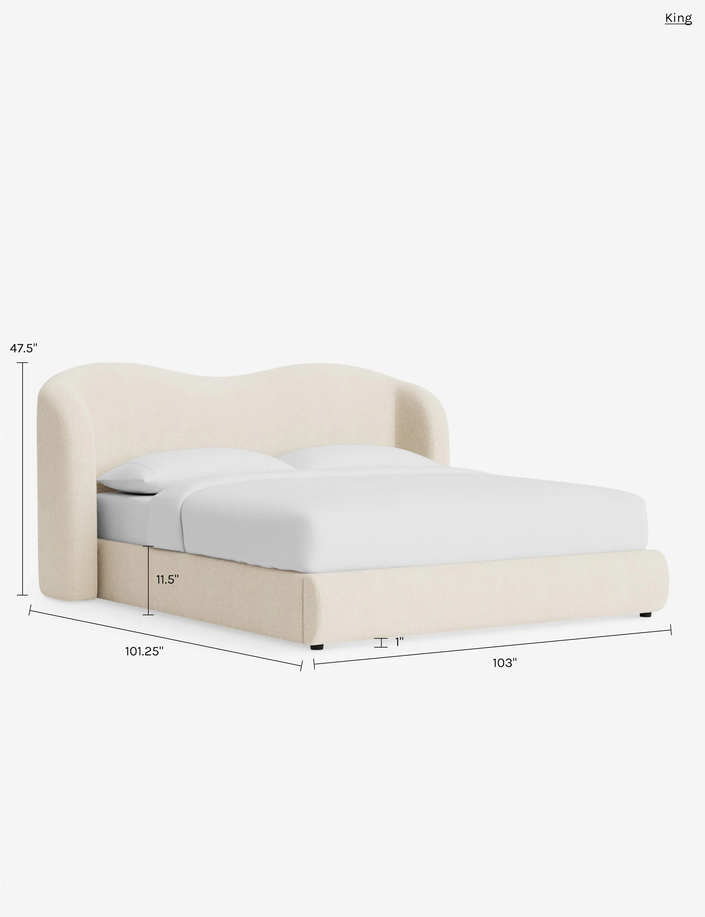 Shaw Platform Bed - Image 230