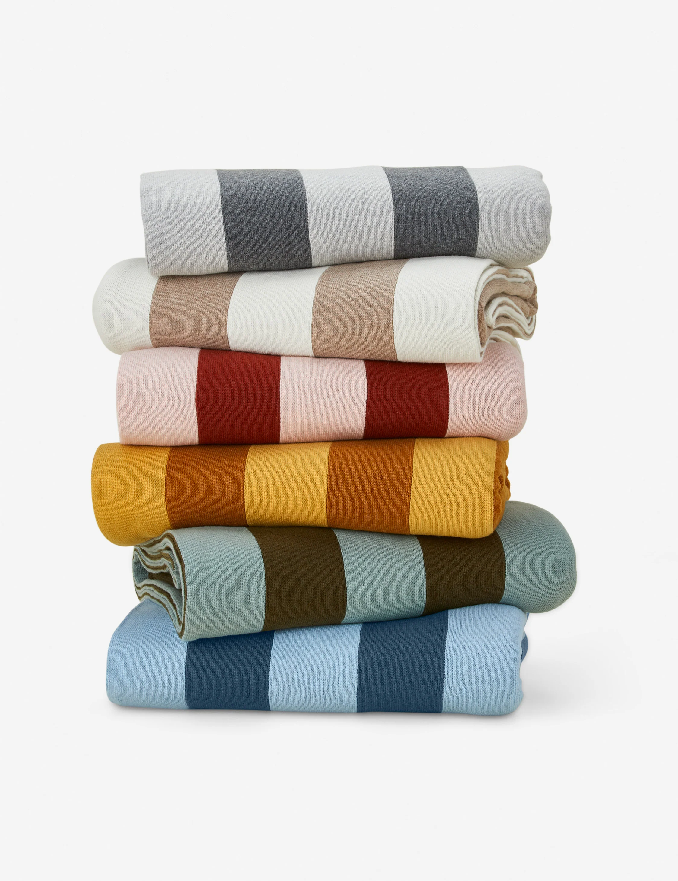 Simple Striped Wool Throw by Hawkins New York - Image 13
