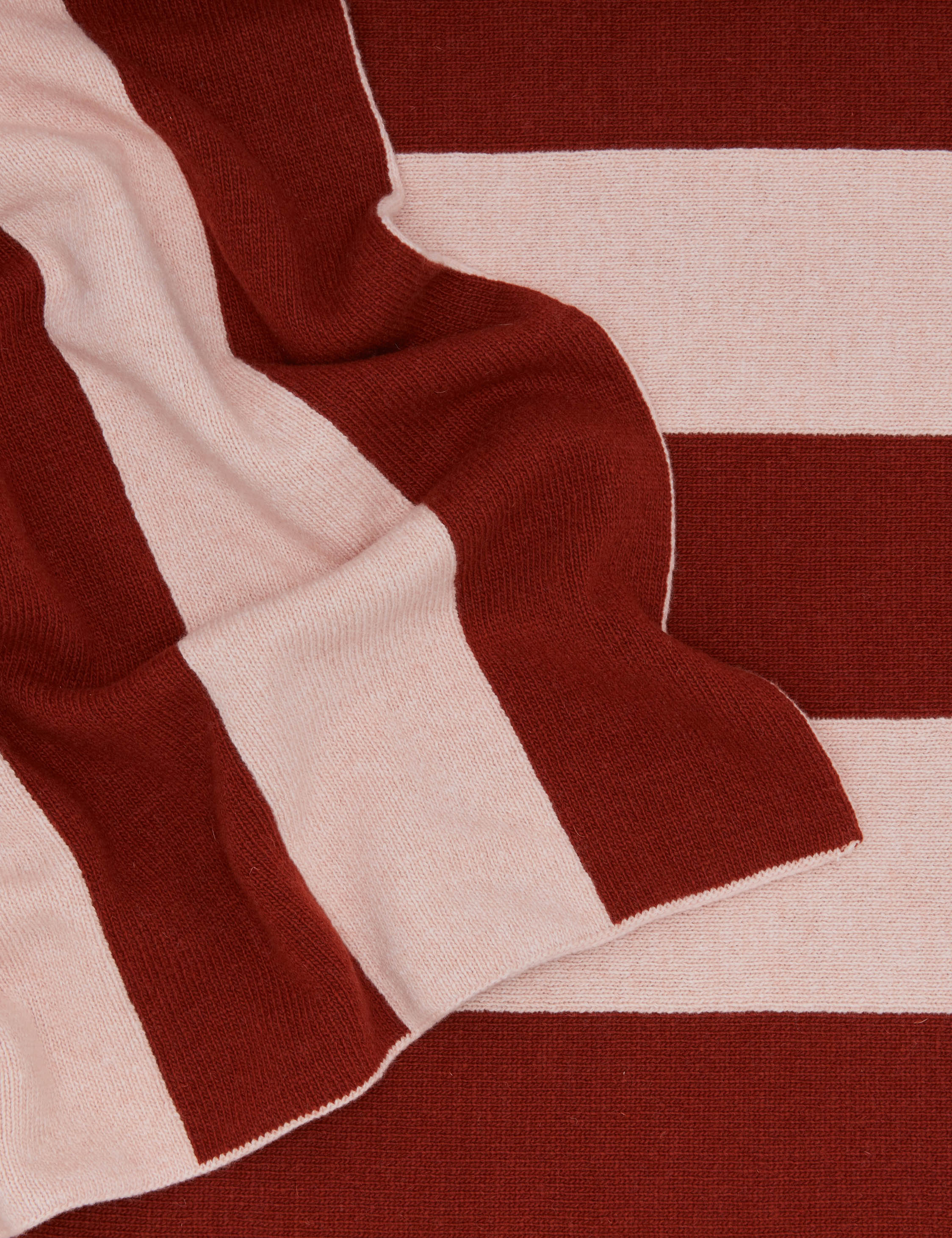Simple Striped Wool Throw by Hawkins New York - Image 6