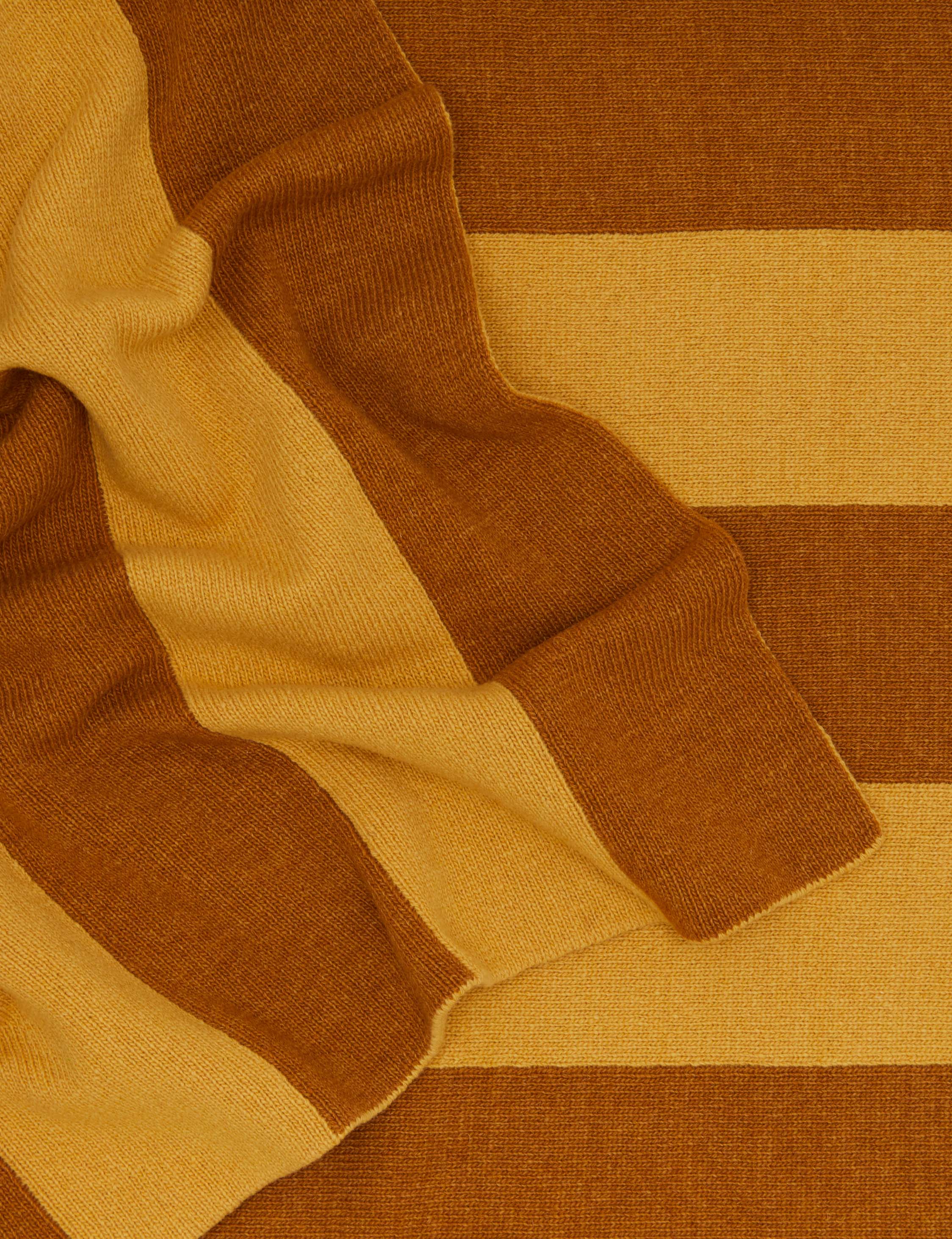 Simple Striped Wool Throw by Hawkins New York - Image 9