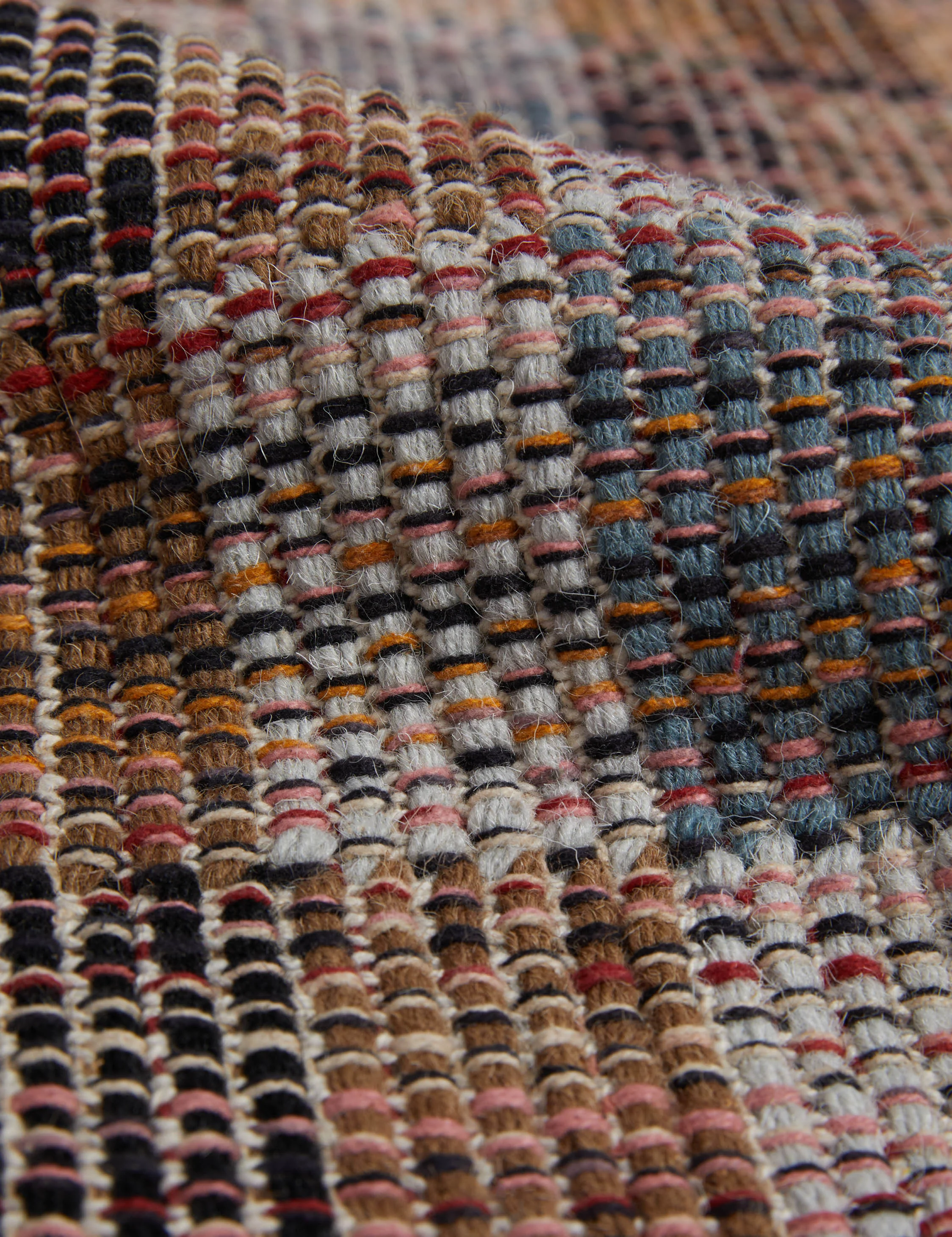 Sorell Handwoven Wool-Blend Rug - Image 6