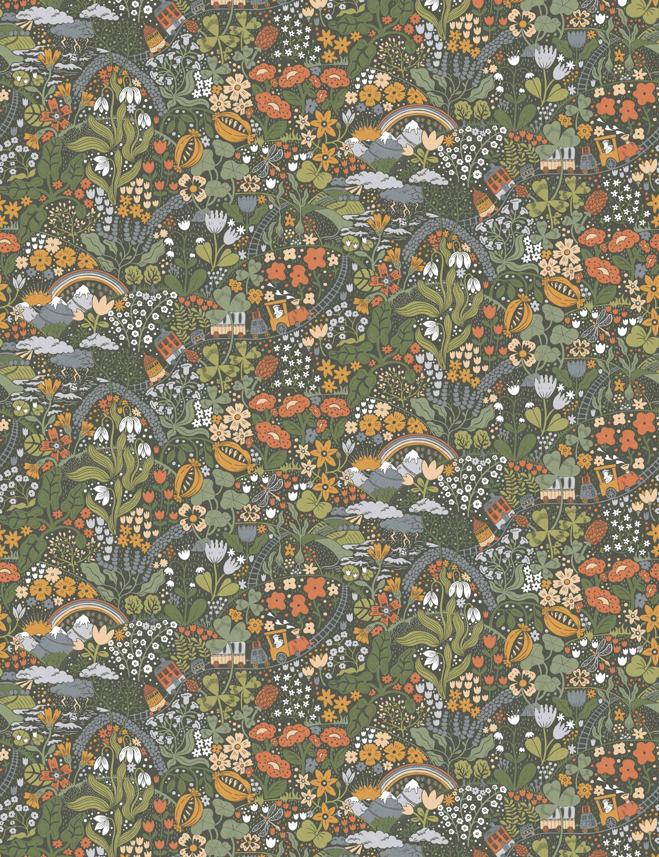 Taget Wallpaper Mural by Lina Schnaufer - Image 3