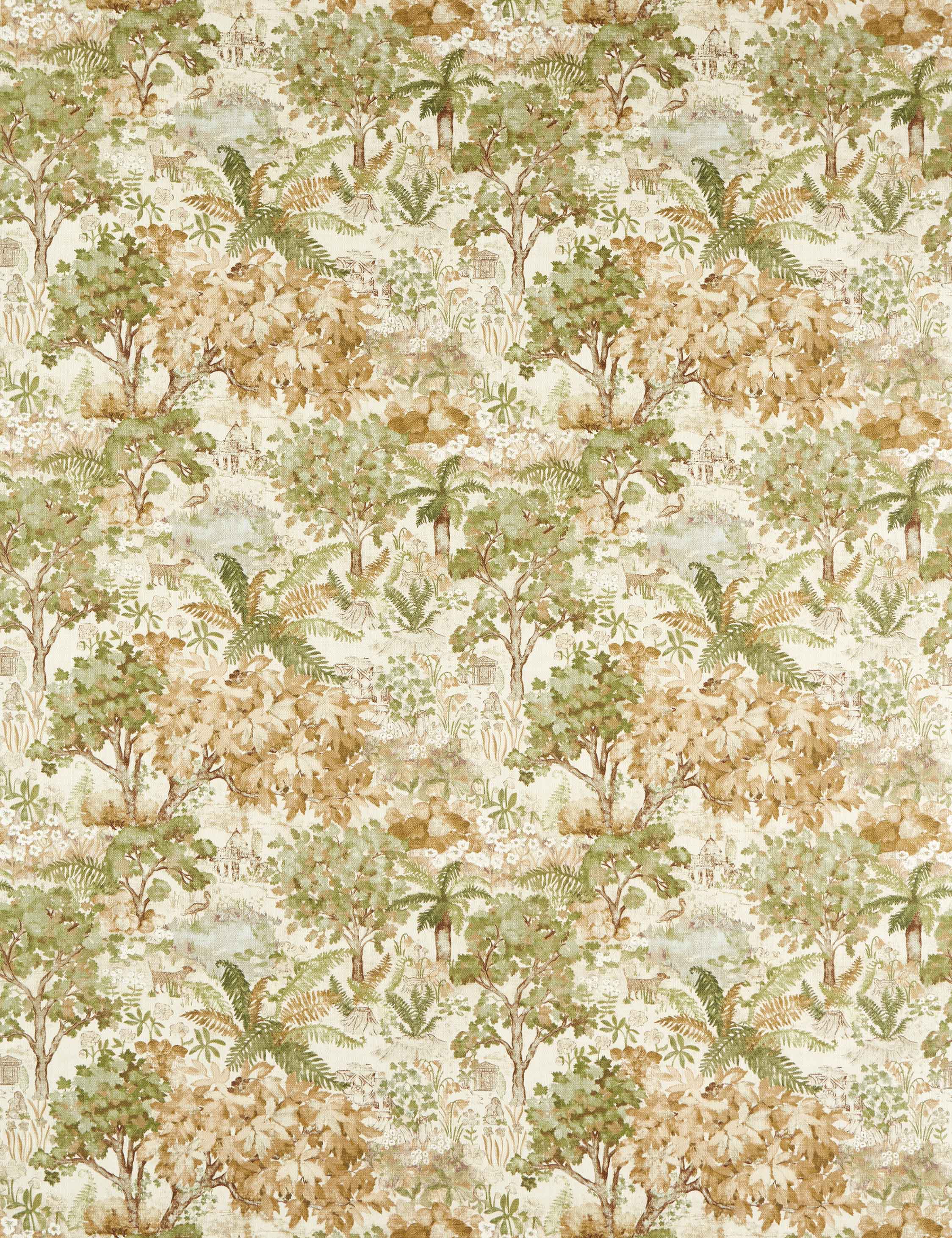 The Stumpery Cotton Fabric by Sanderson - Image 3