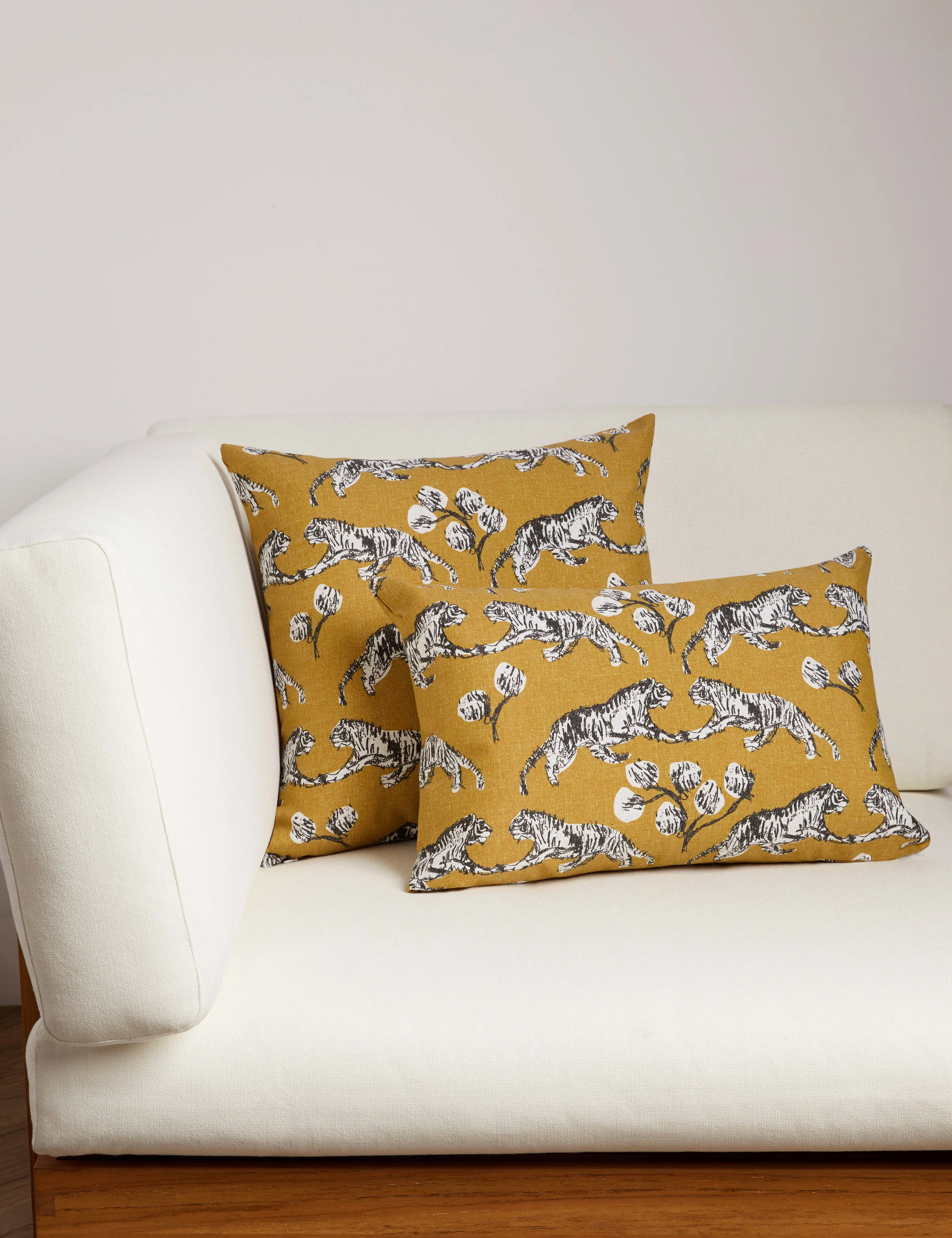 Tiger Indoor / Outdoor Pillow by Sarah Sherman Samuel - Image 3