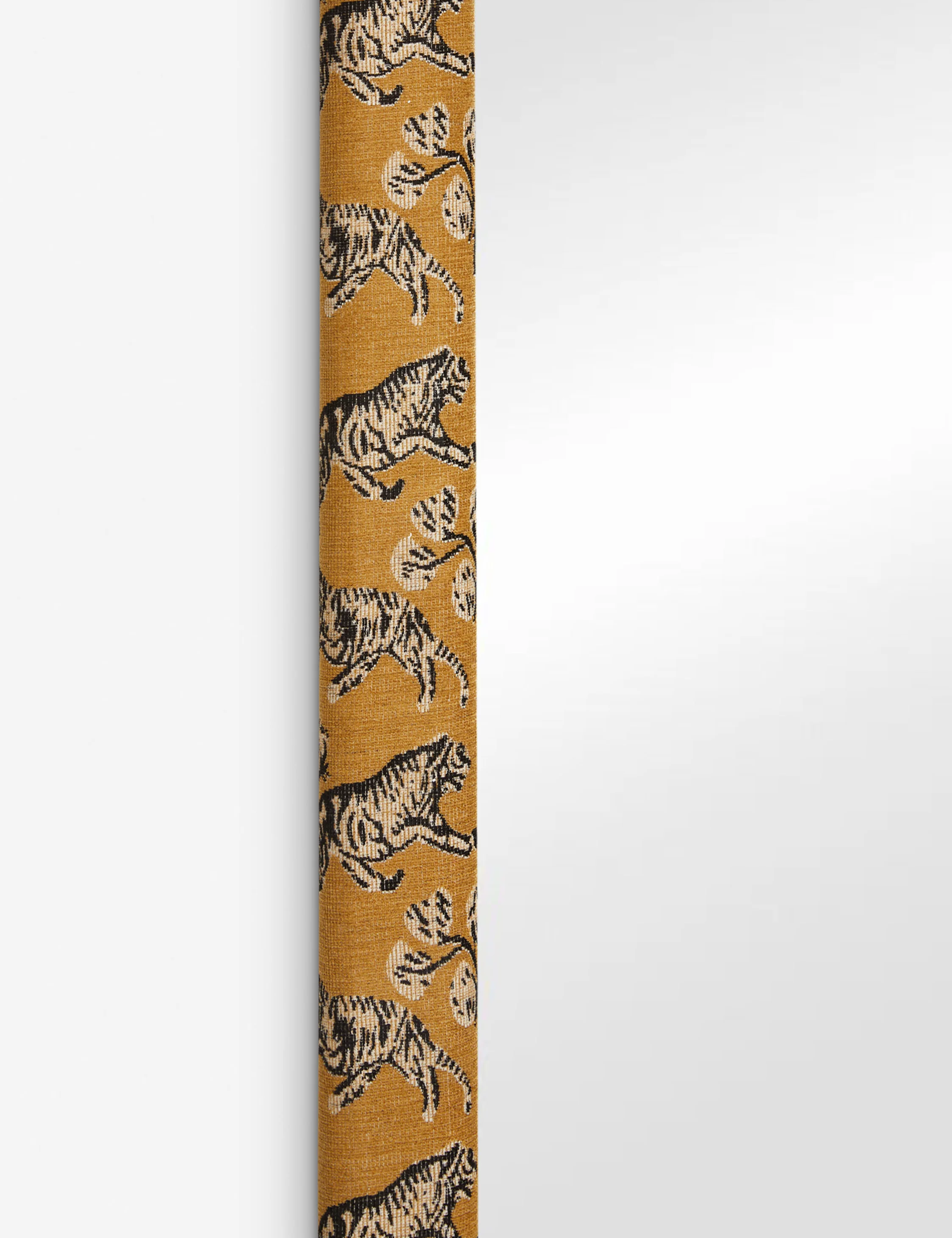 Tiger Upholstered Full Length Mirror by Sarah Sherman Samuel - Image 4