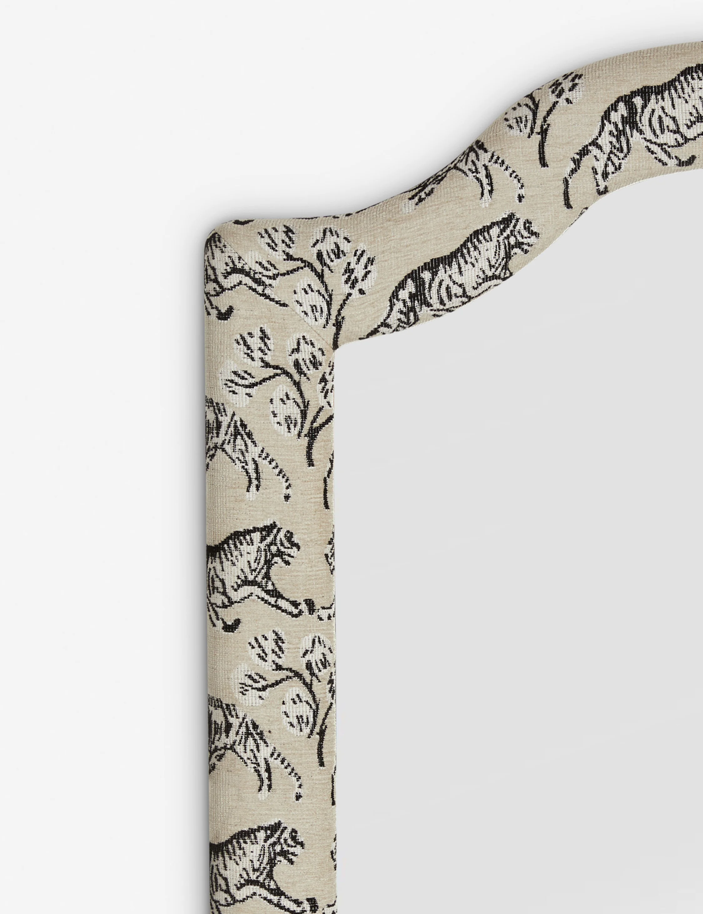 Tiger Upholstered Full Length Mirror by Sarah Sherman Samuel - Image 8