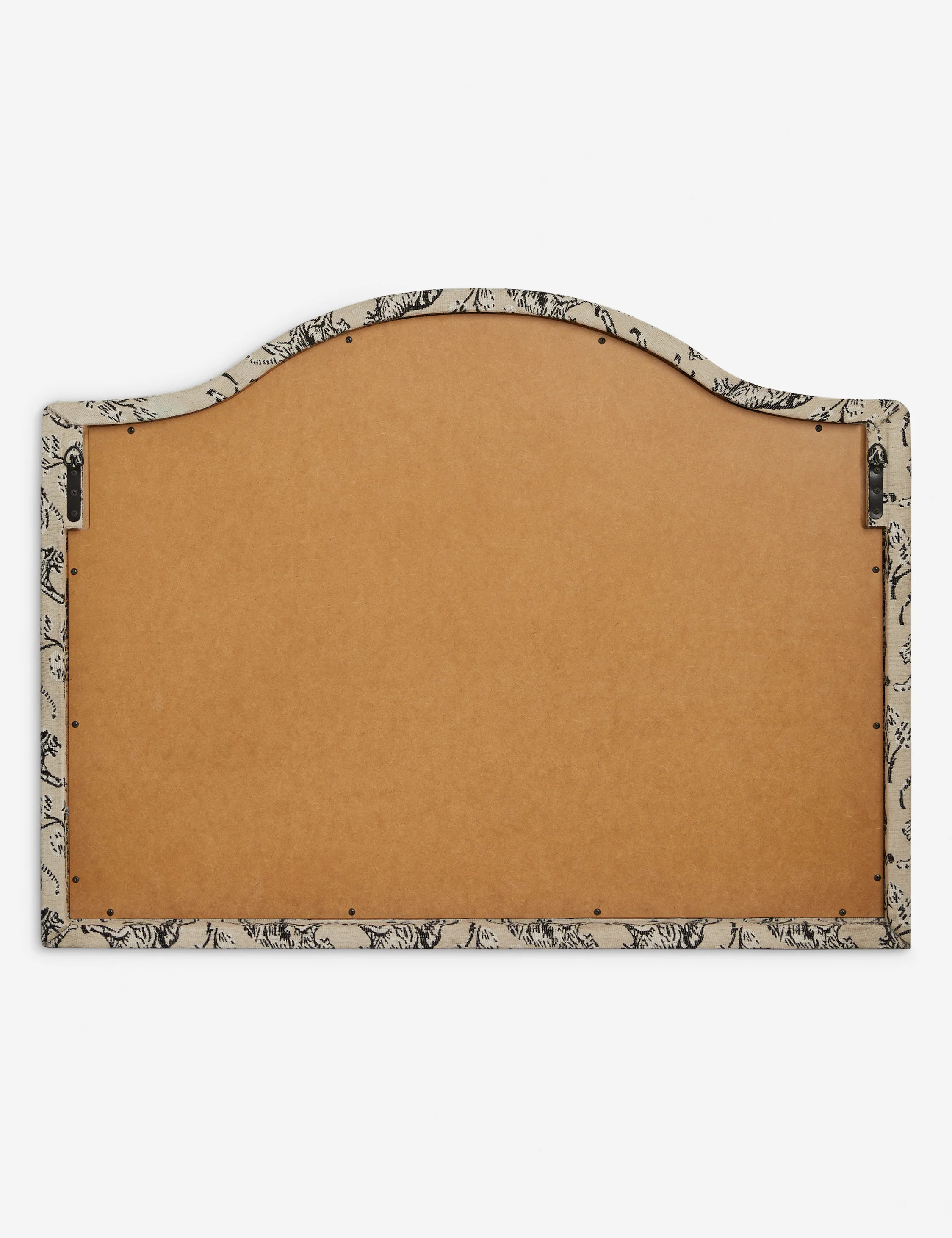 Tiger Upholstered Mantel Mirror by Sarah Sherman Samuel - Image 11