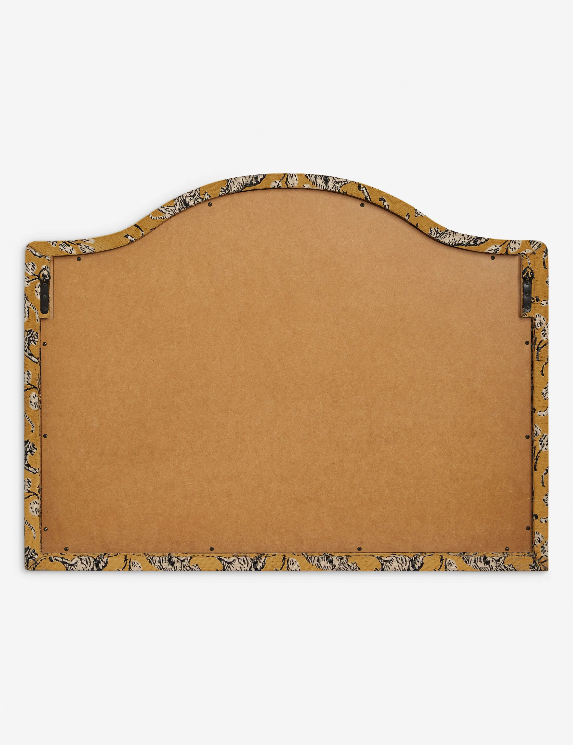 Tiger Upholstered Mantel Mirror by Sarah Sherman Samuel - Image 6
