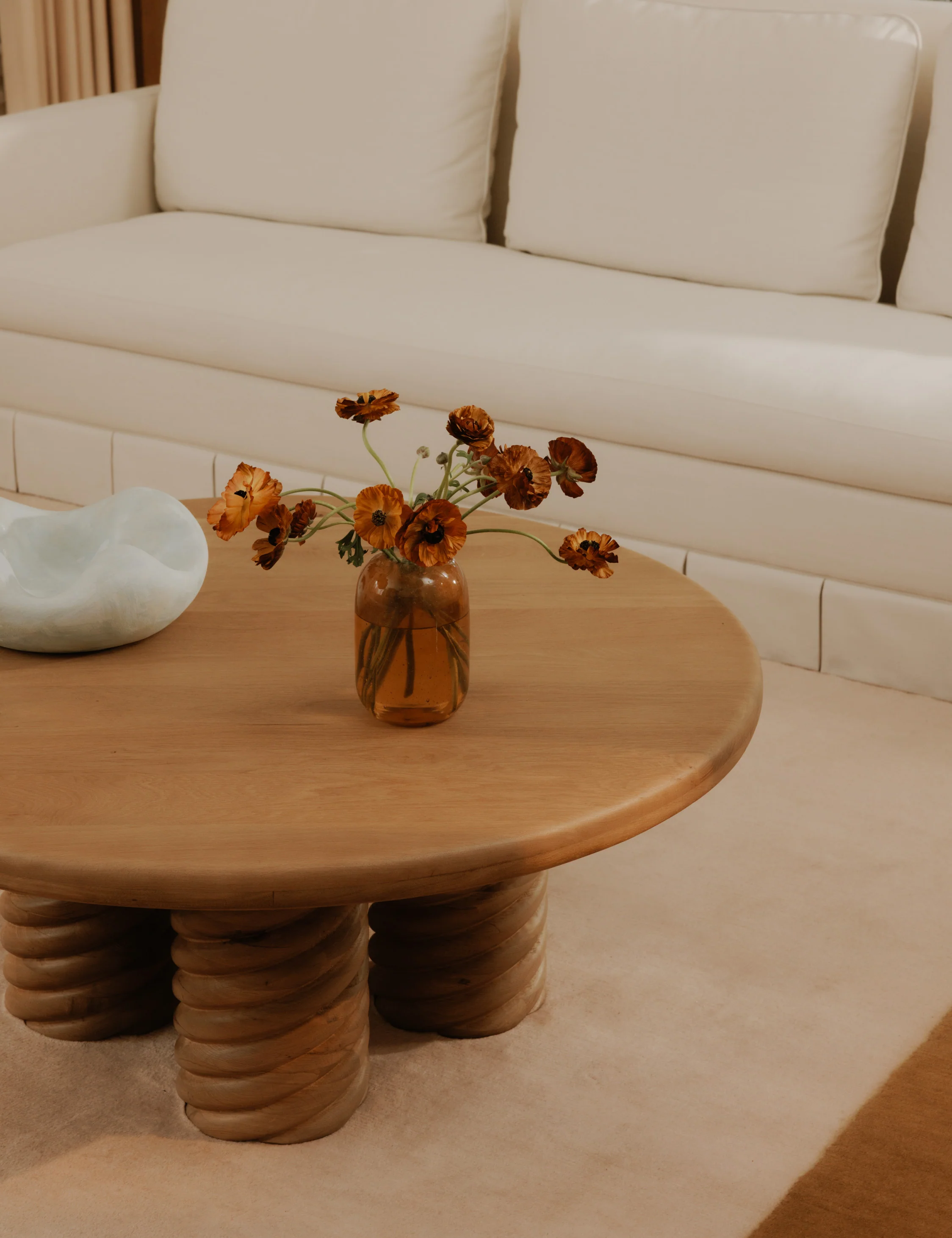Treccia Round Coffee Table by Gillian Segal for Moe's - Image 5