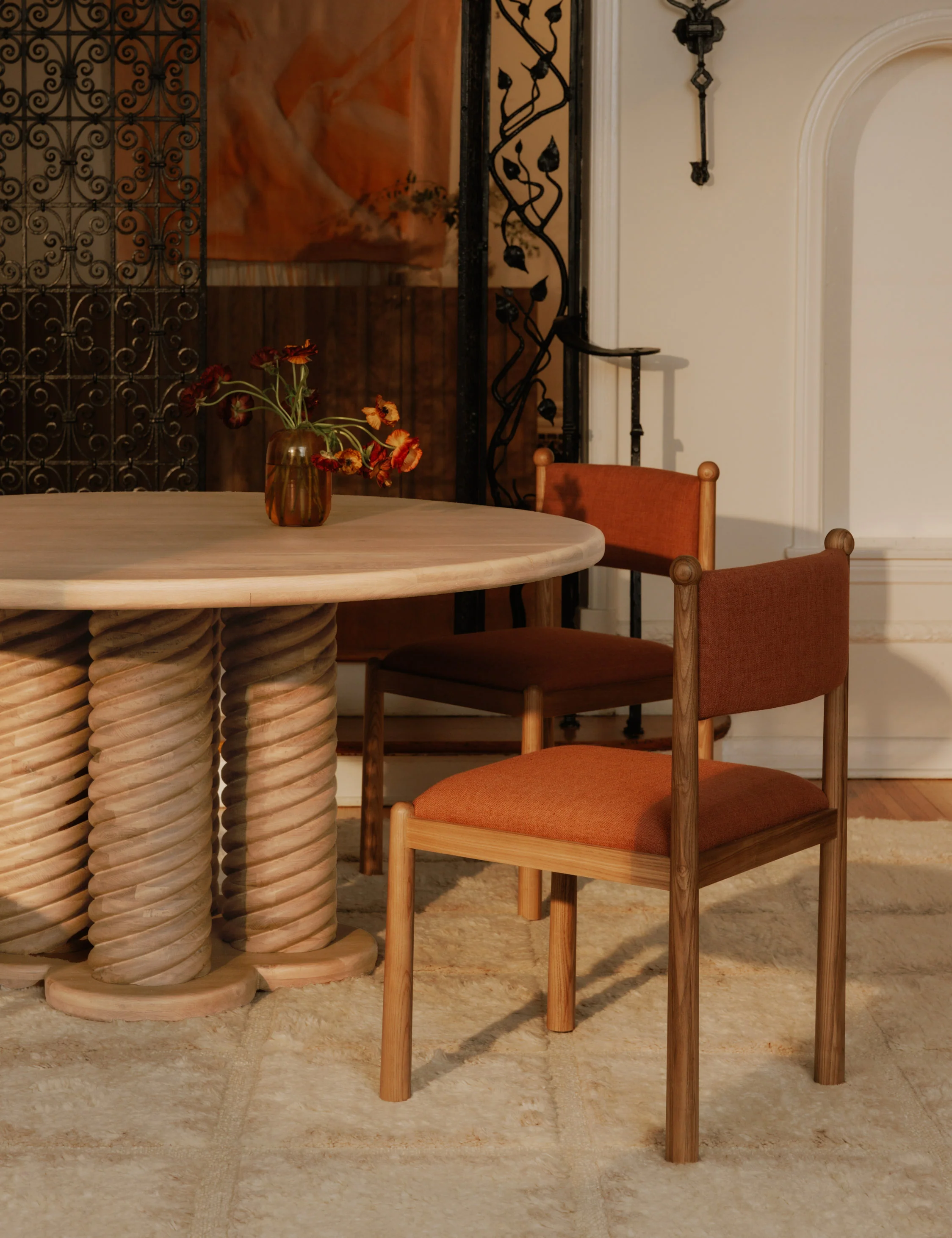 Treccia Round Dining Table by Gillian Segal for Moe's - Image 6