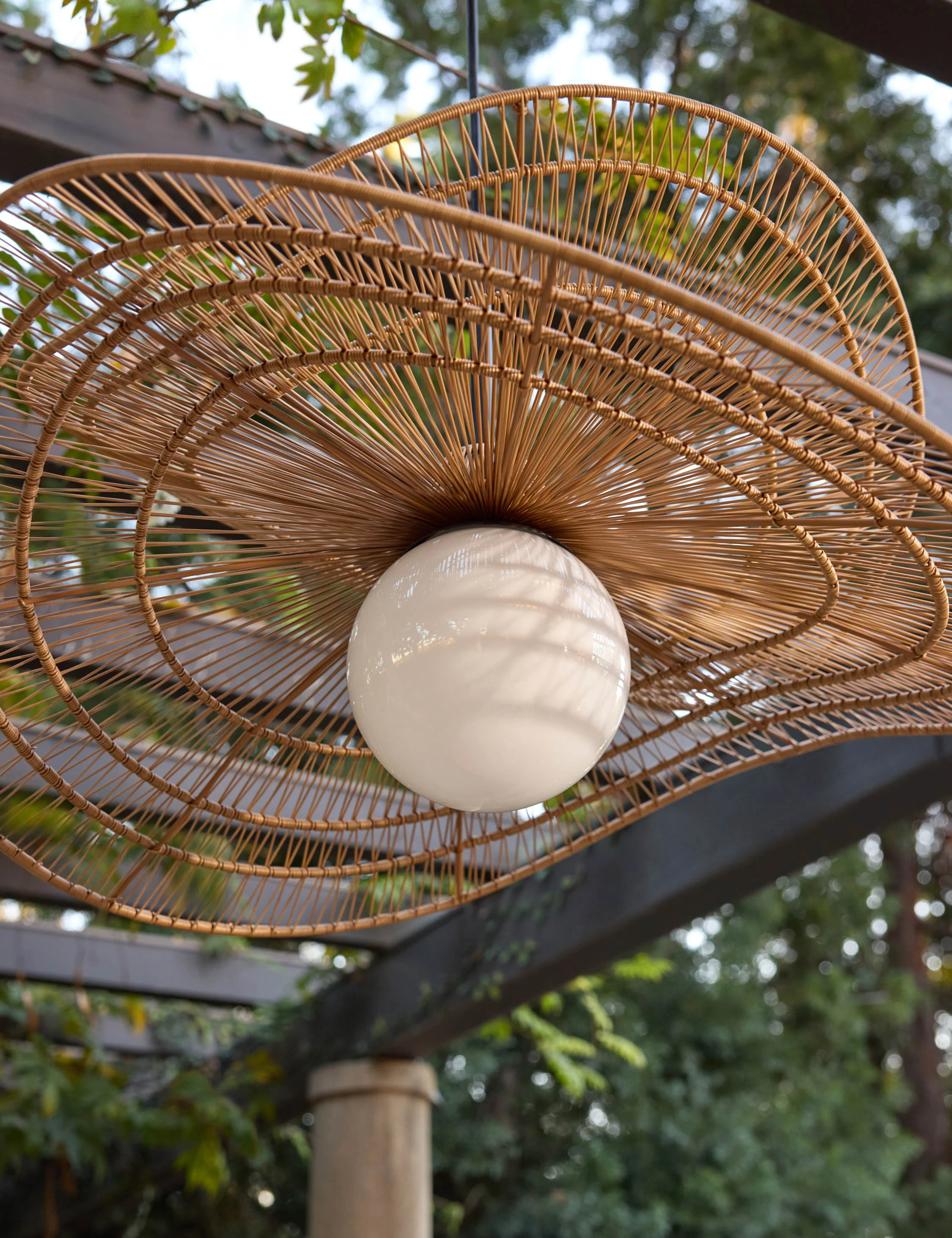 Valar Outdoor Double Tier Pendant Light - Image 3