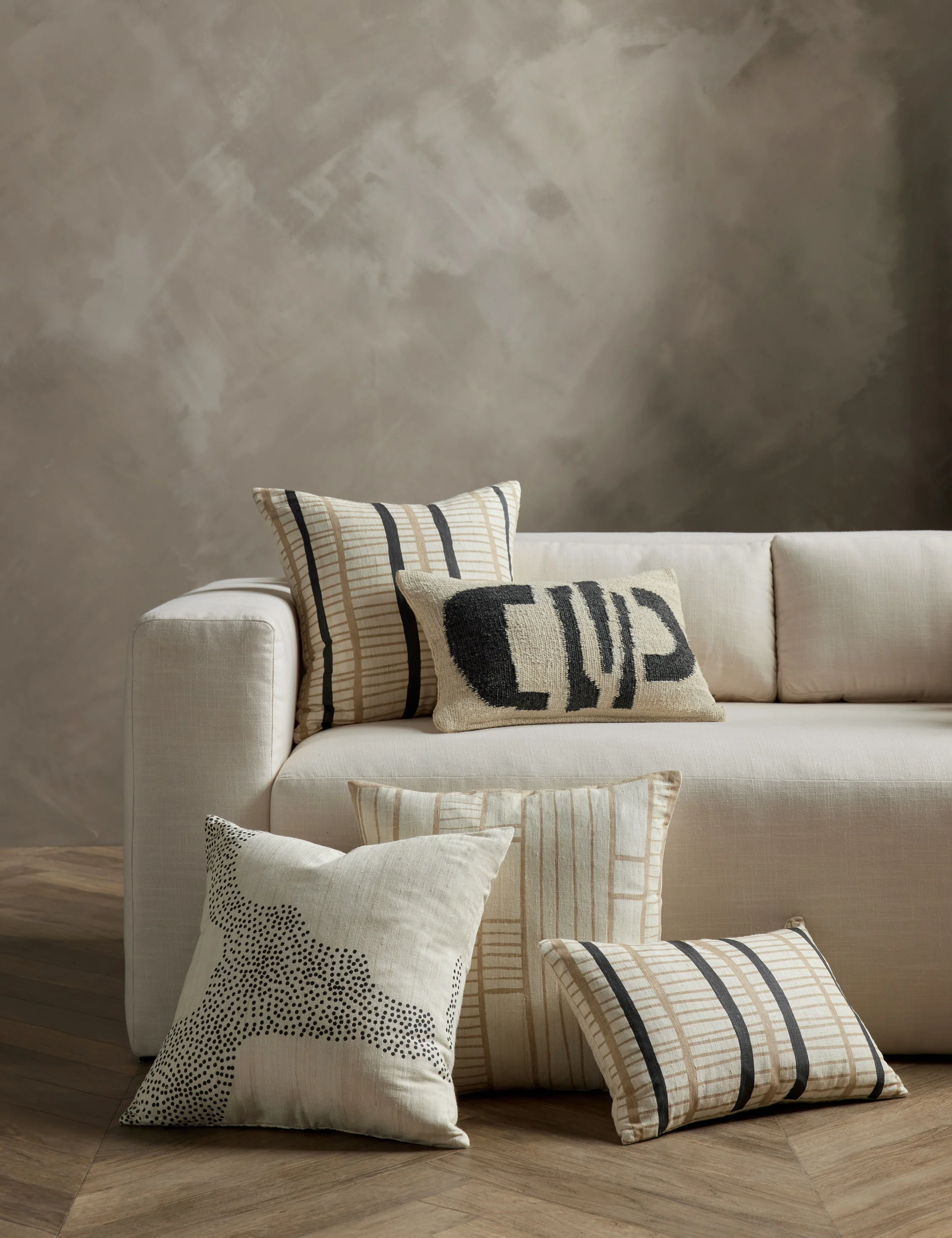 Vela Hemp Lumbar Pillow by Hadiya Williams - Image 4