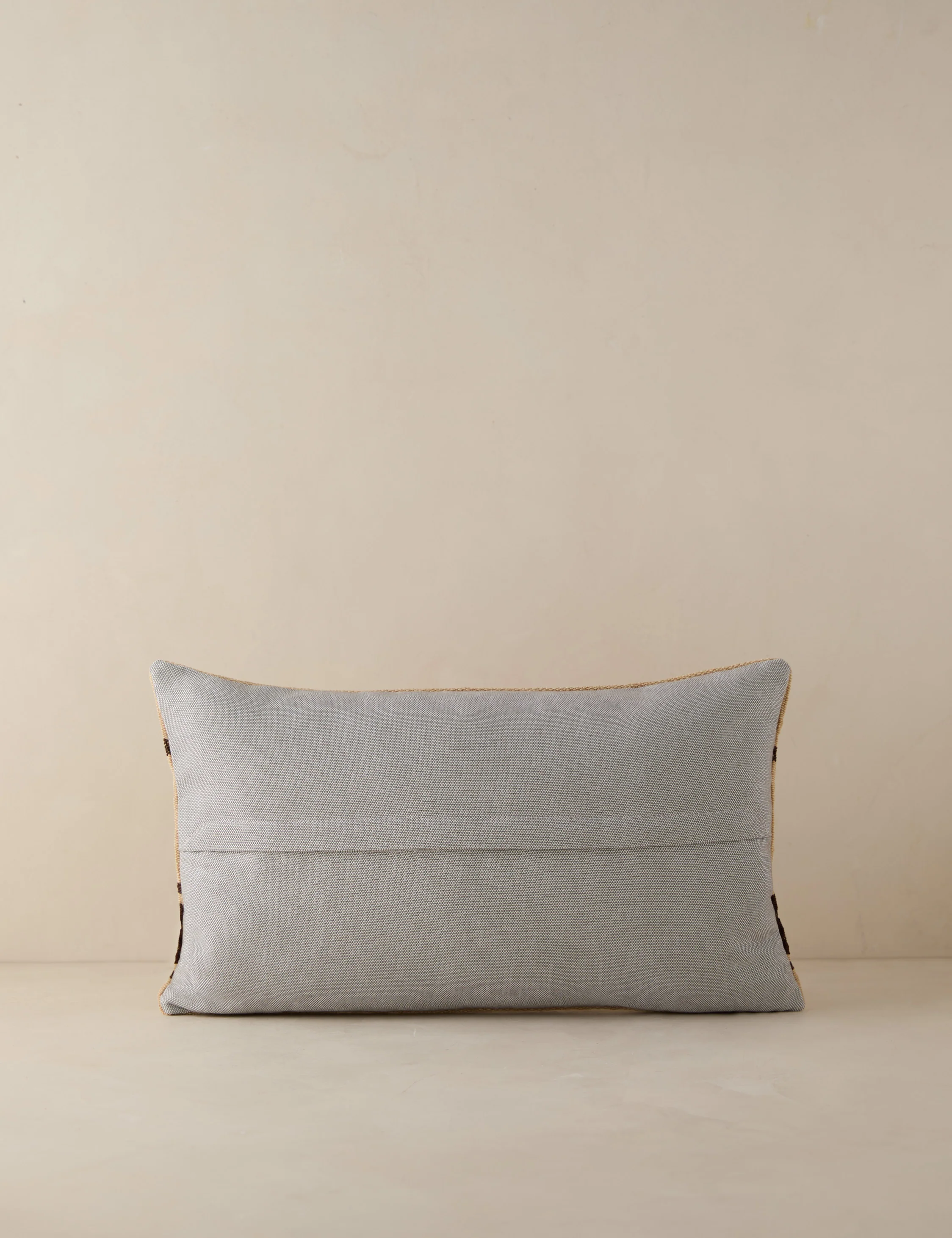 Vintage Lumbar Pillow No. 183, 12" x 20" - Image 2