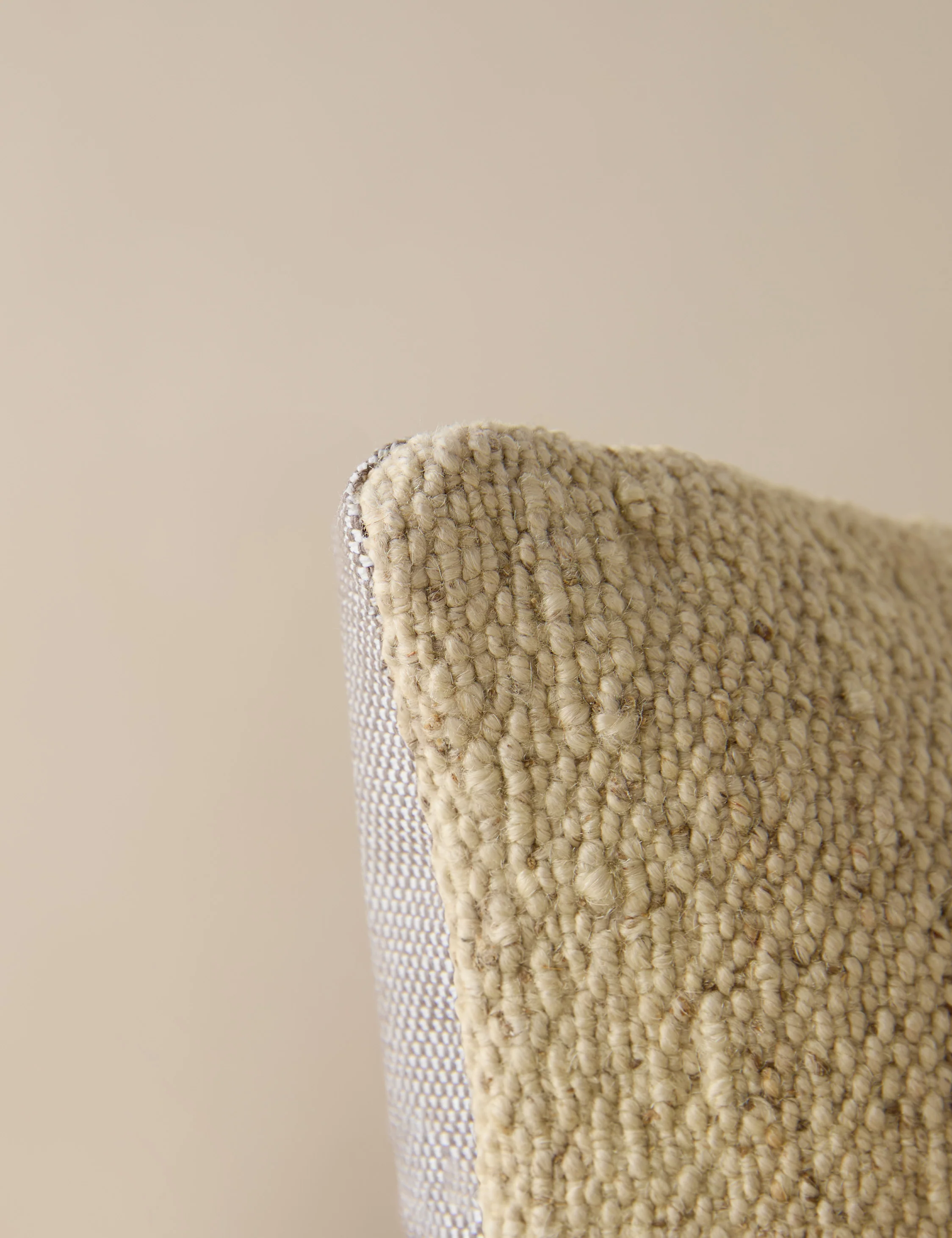 Vintage Lumbar Pillow No. 185, 12" x 20" - Image 3