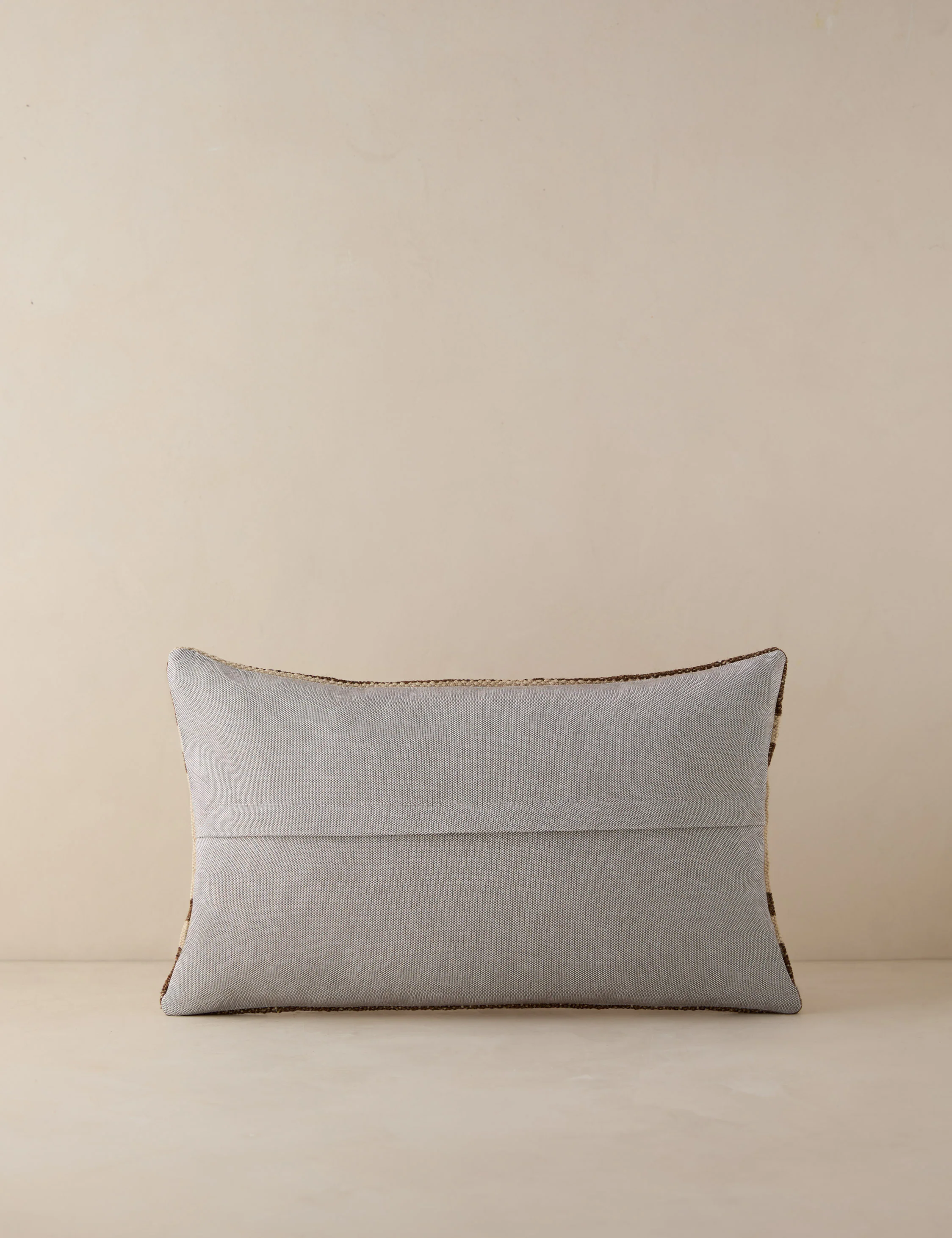 Vintage Lumbar Pillow No. 187, 12" x 20" - Image 2